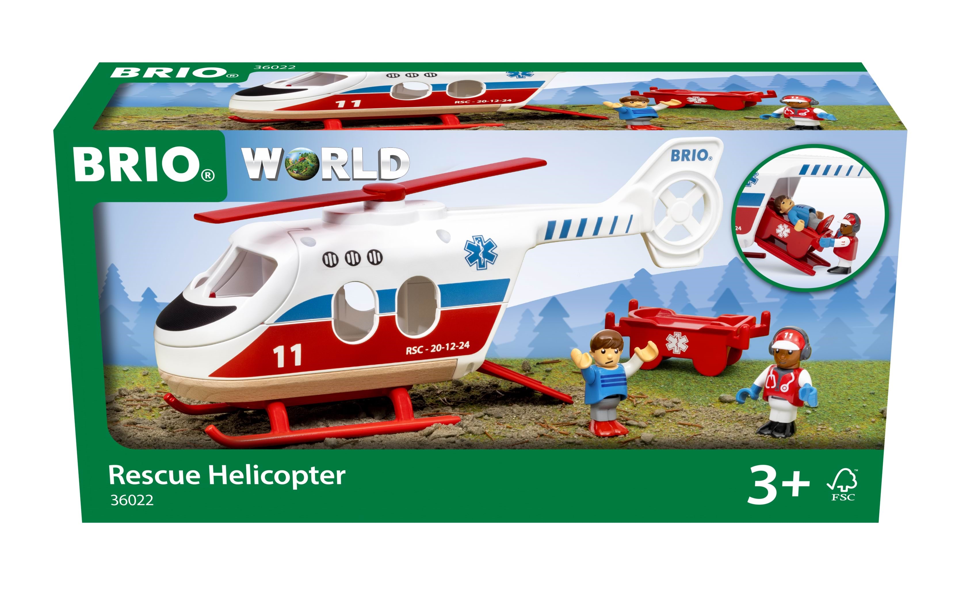 Brio Brio Rettungshubschrauber - Rollenspiele