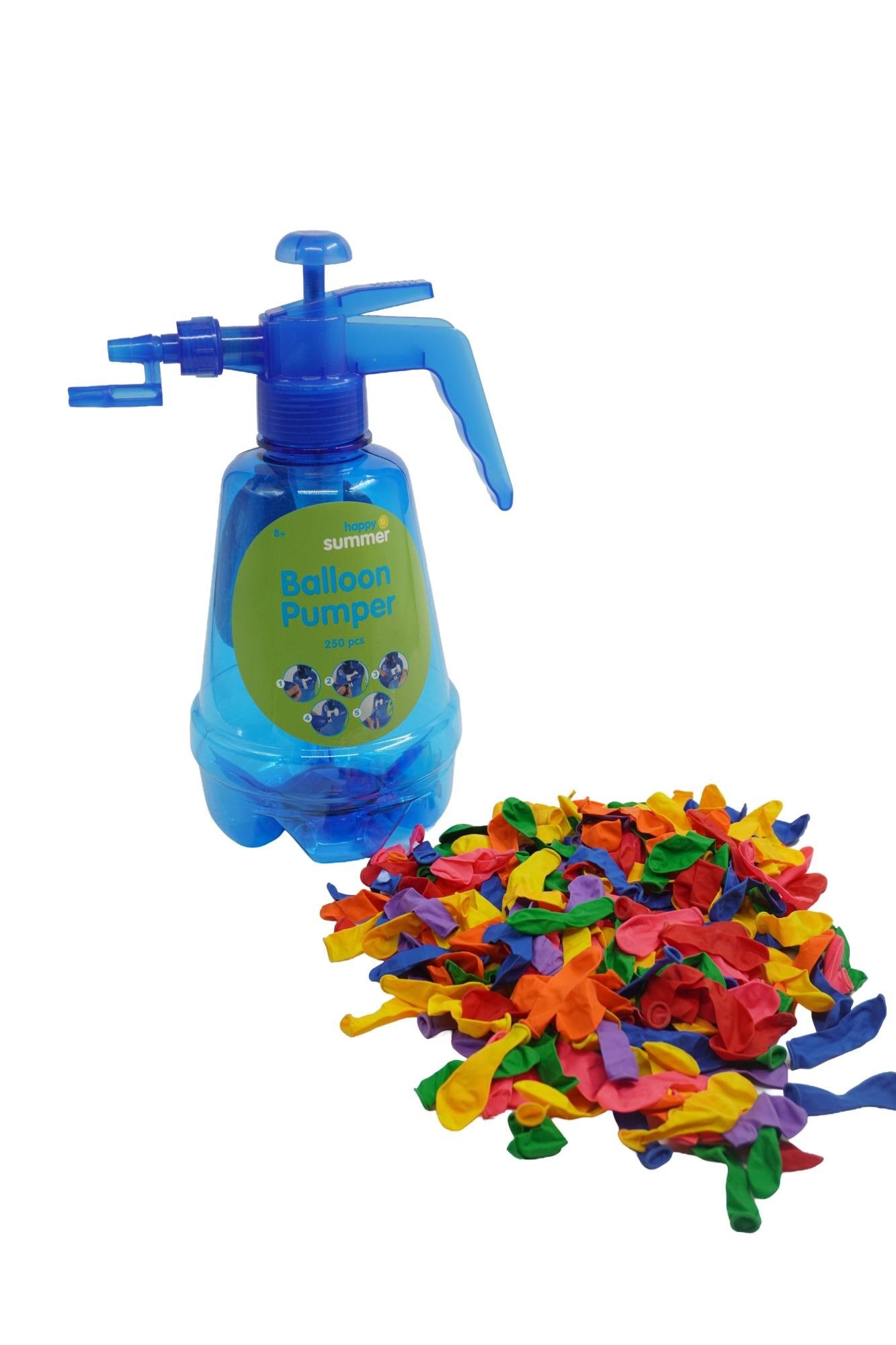 Happy Summer Balloon Pumper With 250 Balloons - Wasserspielzeug