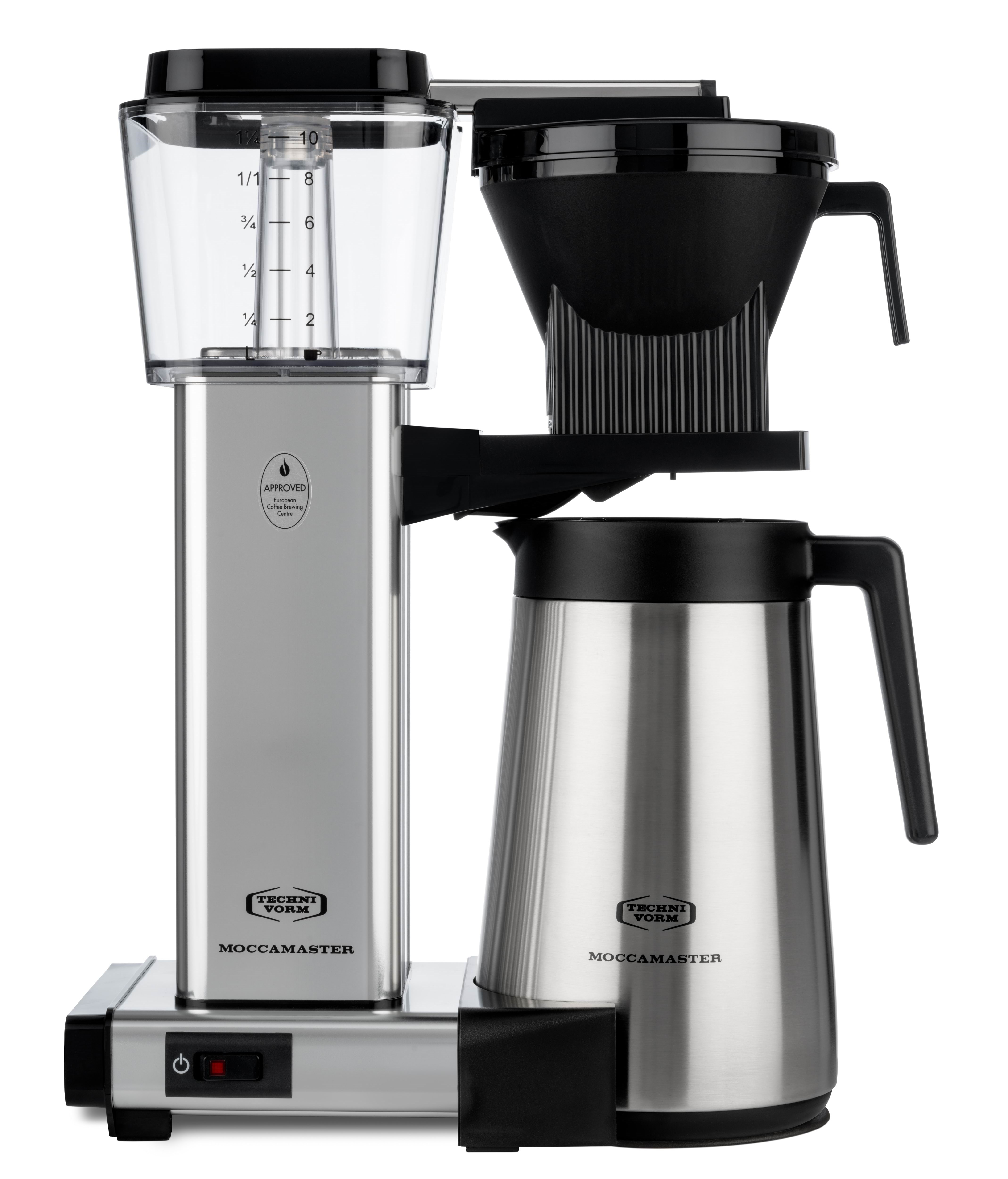 Moccamaster Automatic Thermo - Polished Silver - Kaffeezubereitung