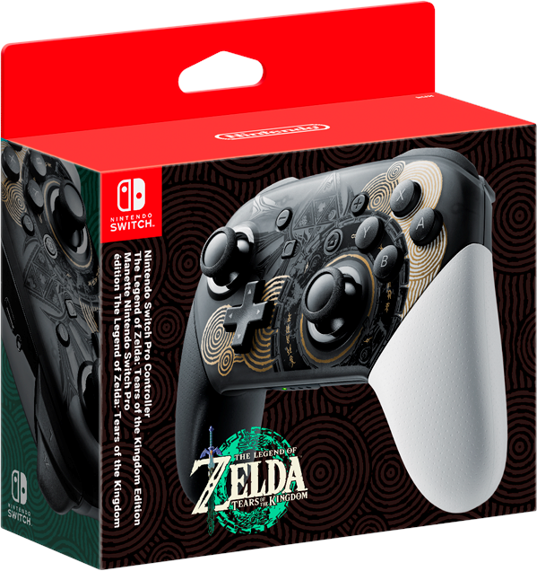 Nintendo Pro Controller (Tloz: Tears of The Kingdom Edition) - Wireless Controller - Nintendo Switch - Gaming Zubehoer