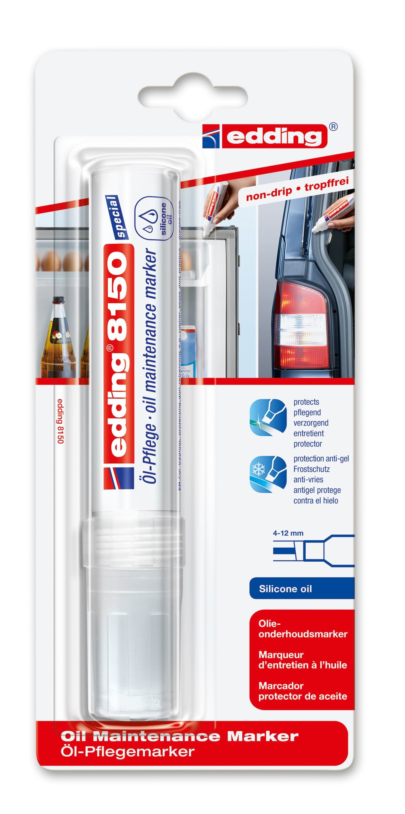 Edding E-8150 Silicone Oil Maintenance Marker - Haus Garten