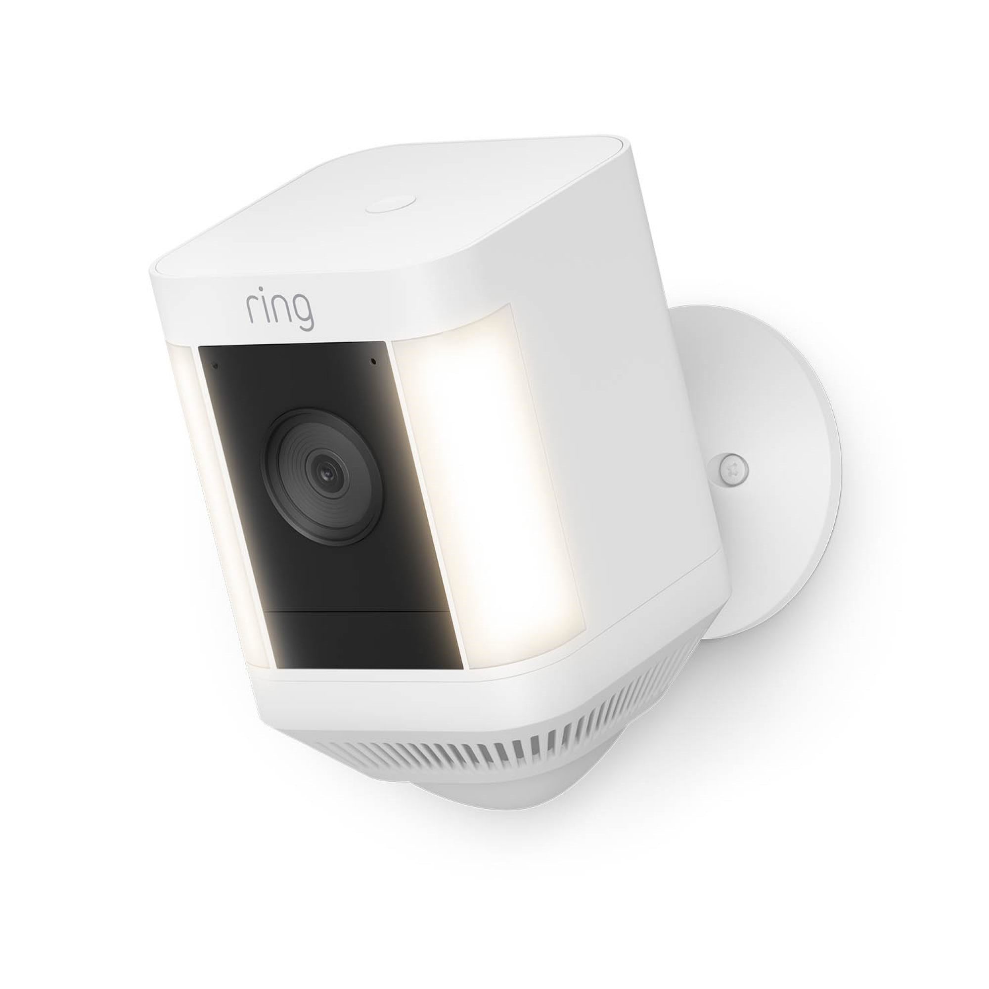 Ring Spotlight Cam Plus Battery - White - Smart Home