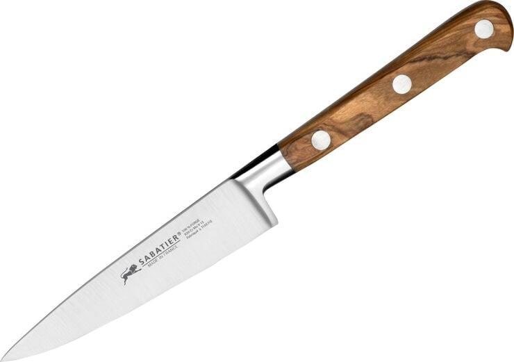 Lion Sabatier Herb Knife Ideal Provence 10 cm Steel/olivewood - Kuechengeraet 20785