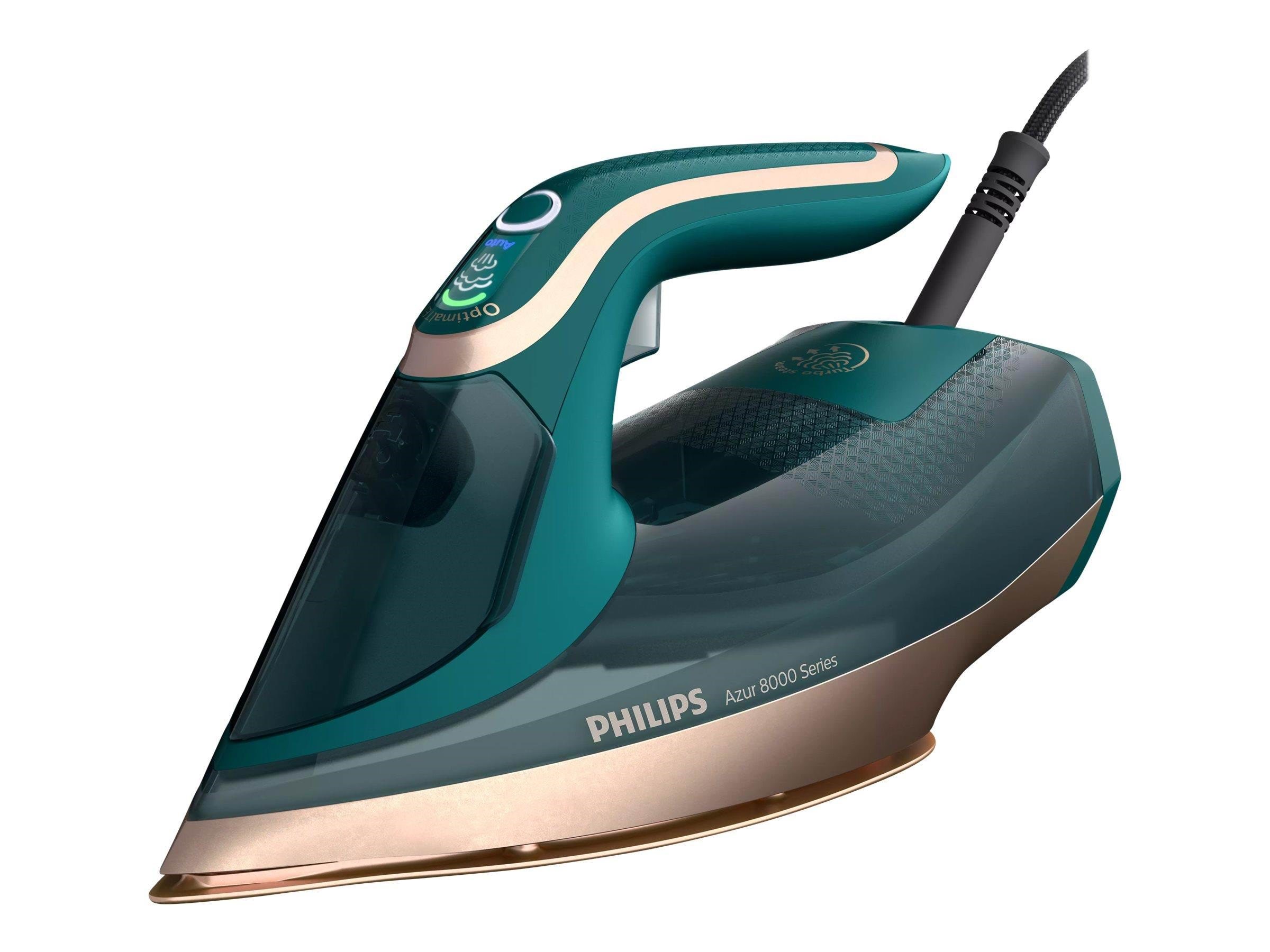 Philips Dampfbügeleisen Azur 8000 Series Dst8030 - Steam Iron - Sole Plate: Steamglide Elite - Buegeln Dst8030/70