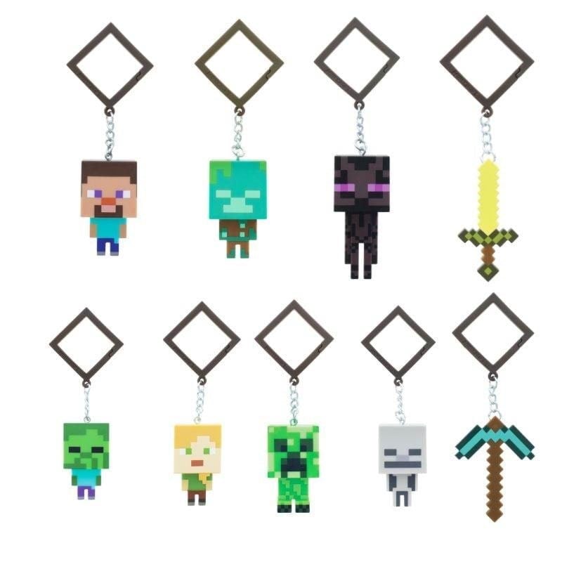 Paladone - Minecraft Backpack Buddies (Assorted) - Schlüsselanhänger - Merchandise Pp10844mcf
