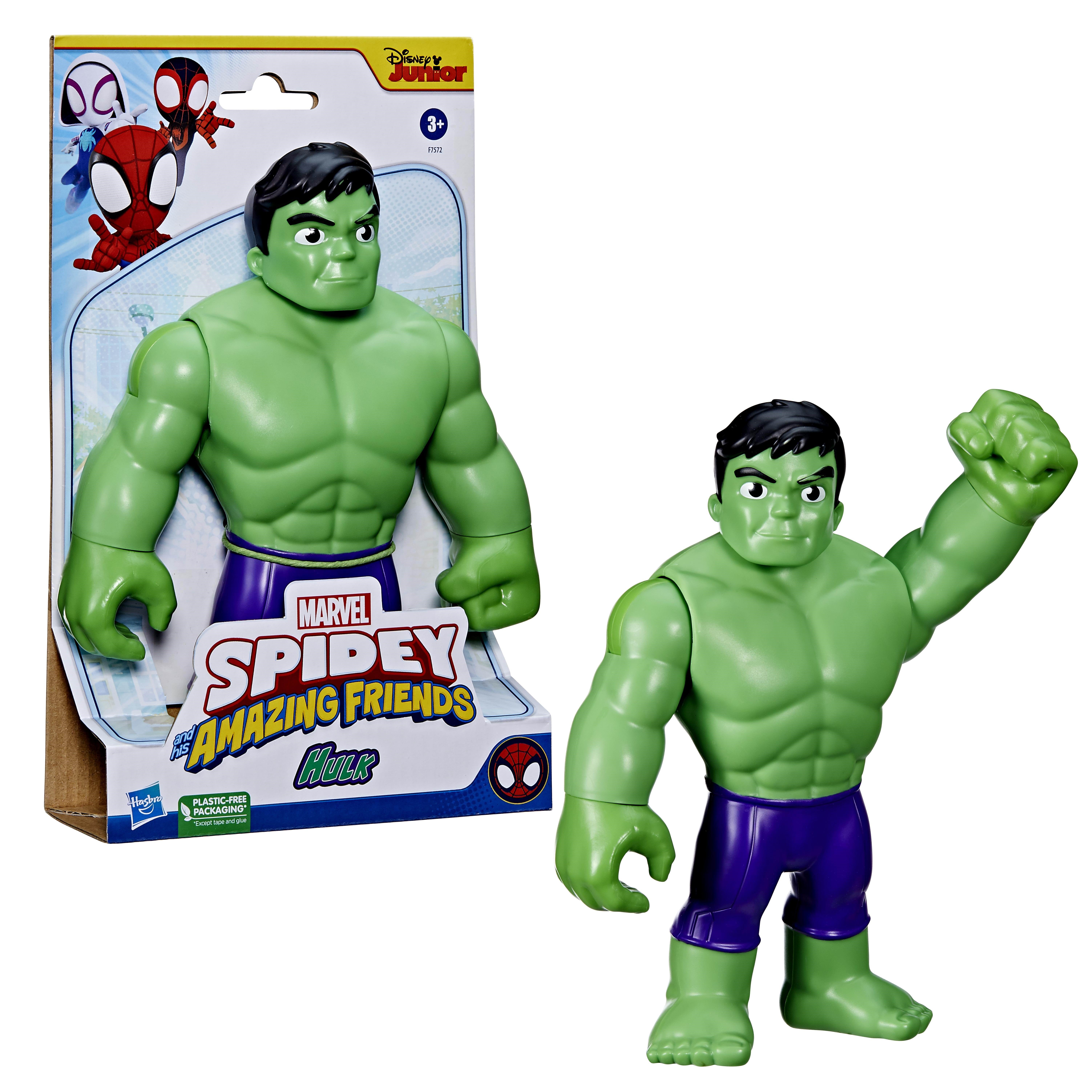 Spidey And His Amazing Friends Spidey & Friends 22,5 cm Figur Hulk - Figuren F75725l00