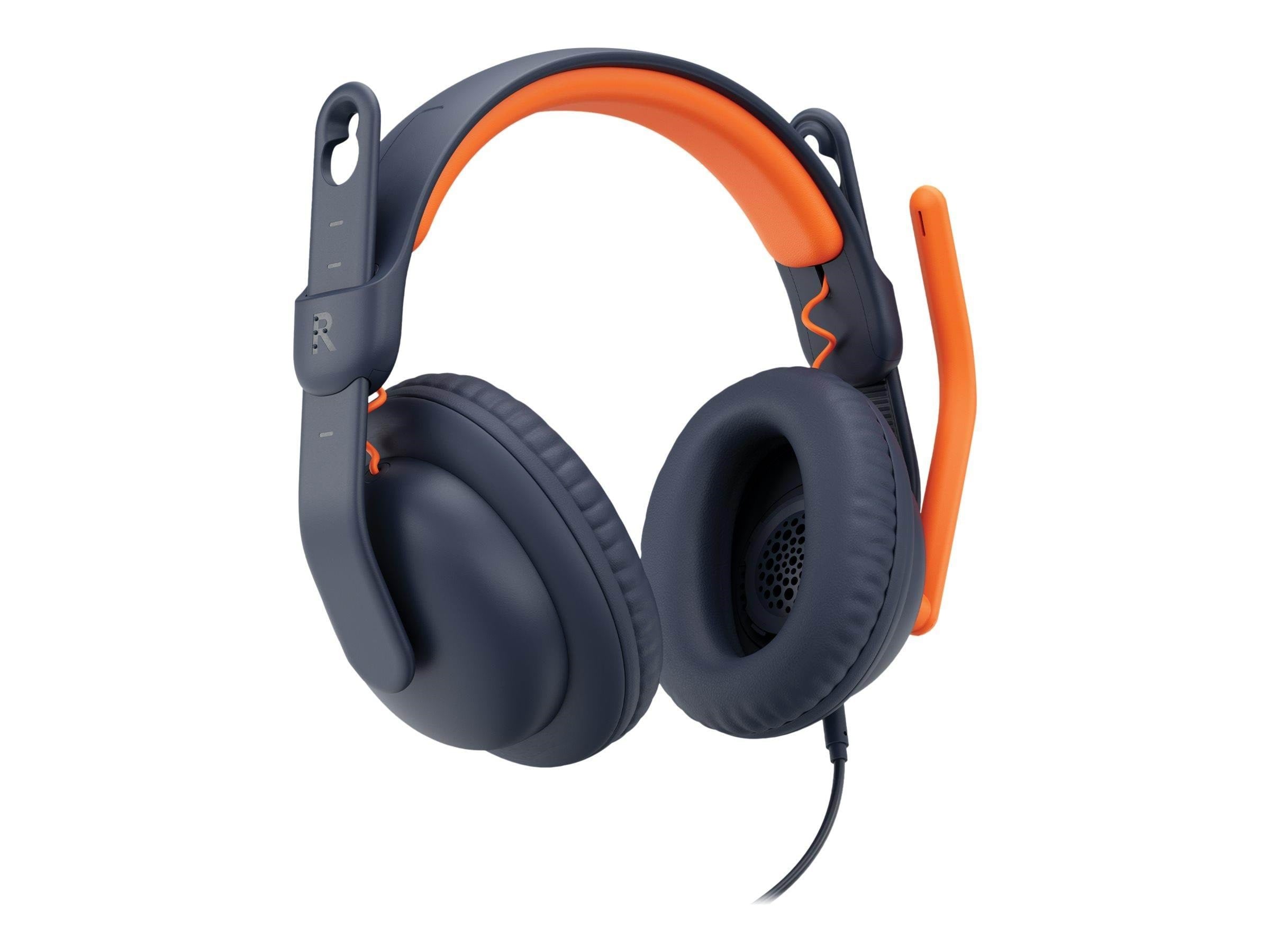 Kopfhörer - Logitech Zone Learn Wired Over-ear Headset For Learners Usb-c - Headphones With Mic - Replacement - Kopfhoerer/headsets