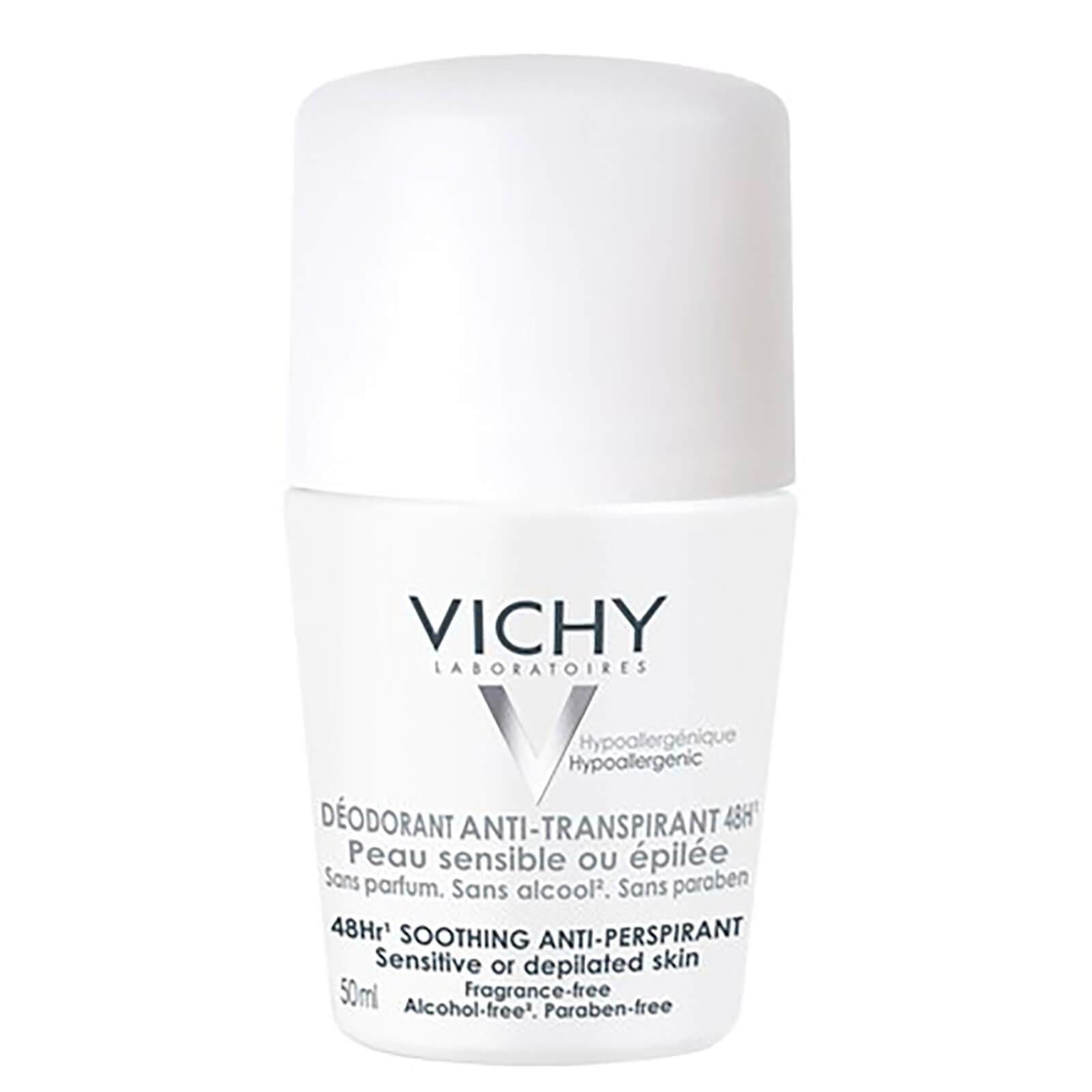 Vichy Antiperspirant Sensitive Deo Roll-on 48hrs - Parfuem Und Duefte 3337871320324