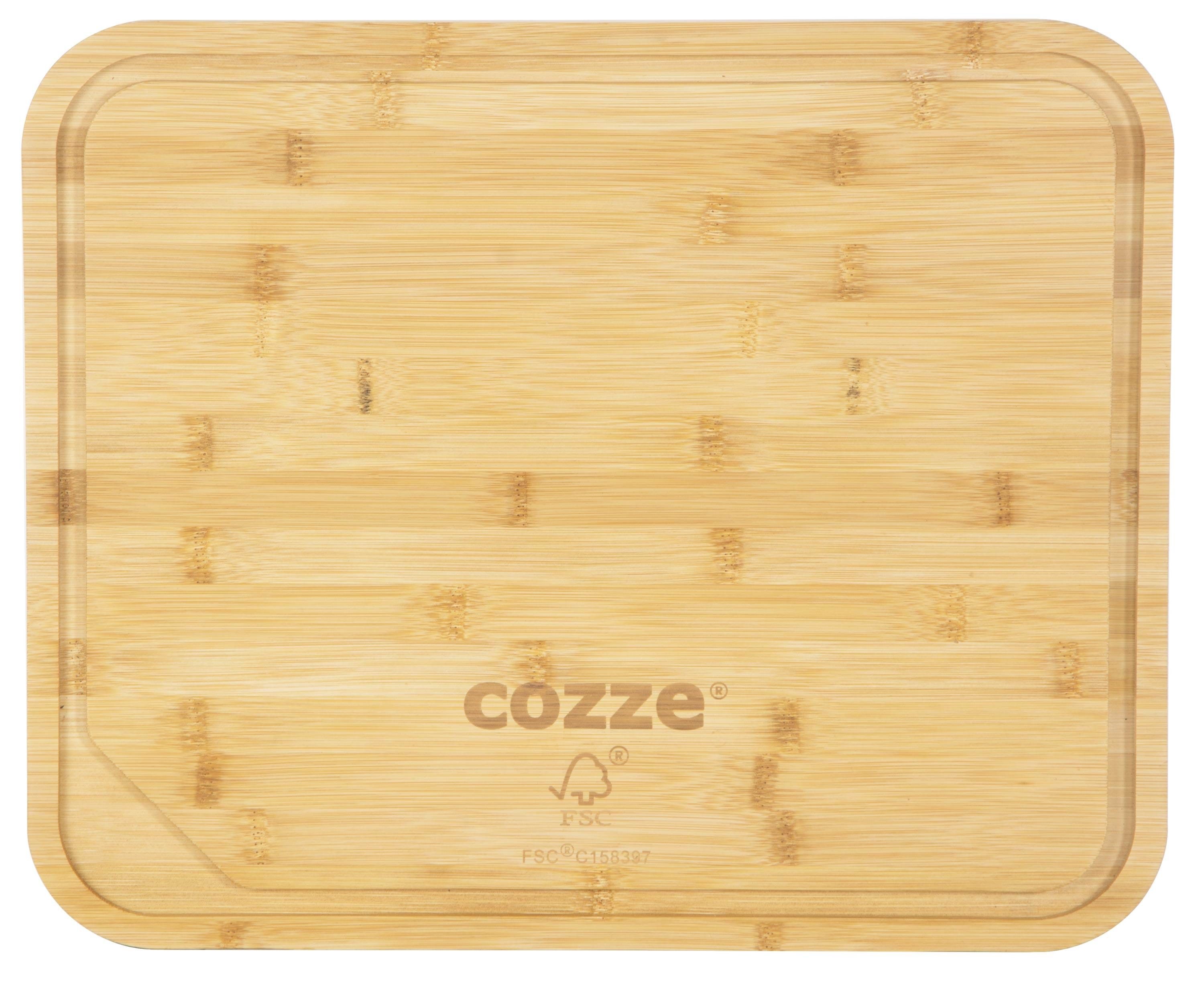Cozze Pizzaschneidebrett 430x350x20mm. - Kuechenmaschinen Zubehoer 90317