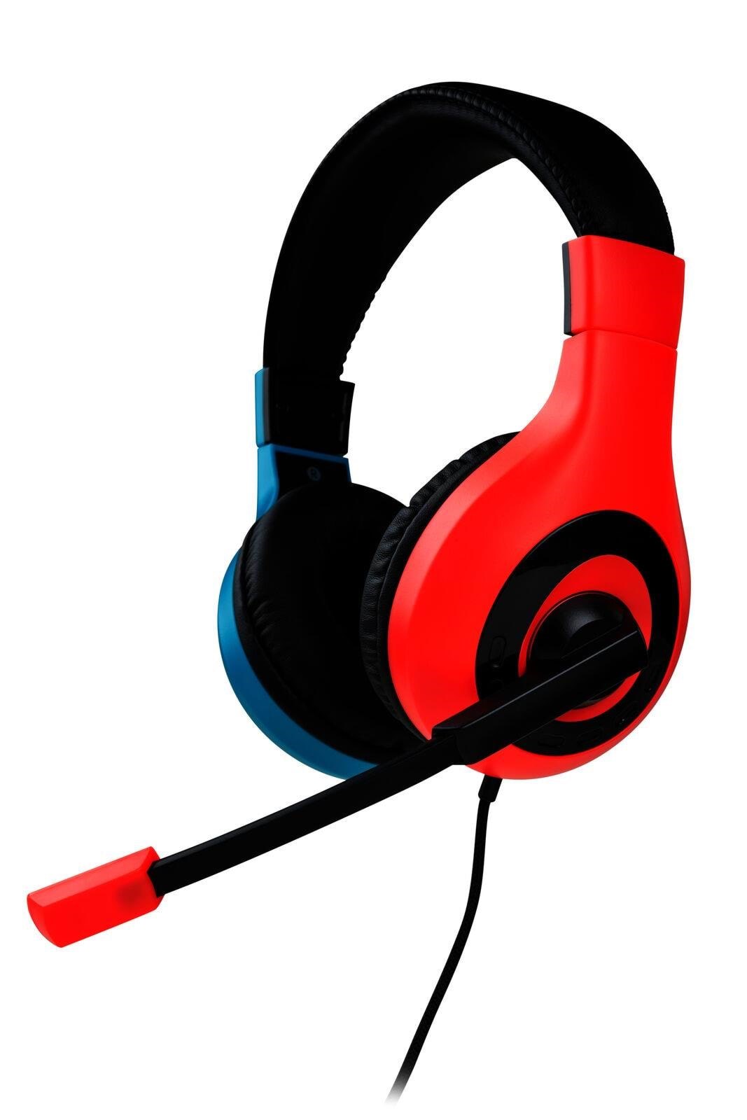 Bigben Interactive Red + Blue - Wired Headset - Nintendo Switch - Gaming Zubehoer