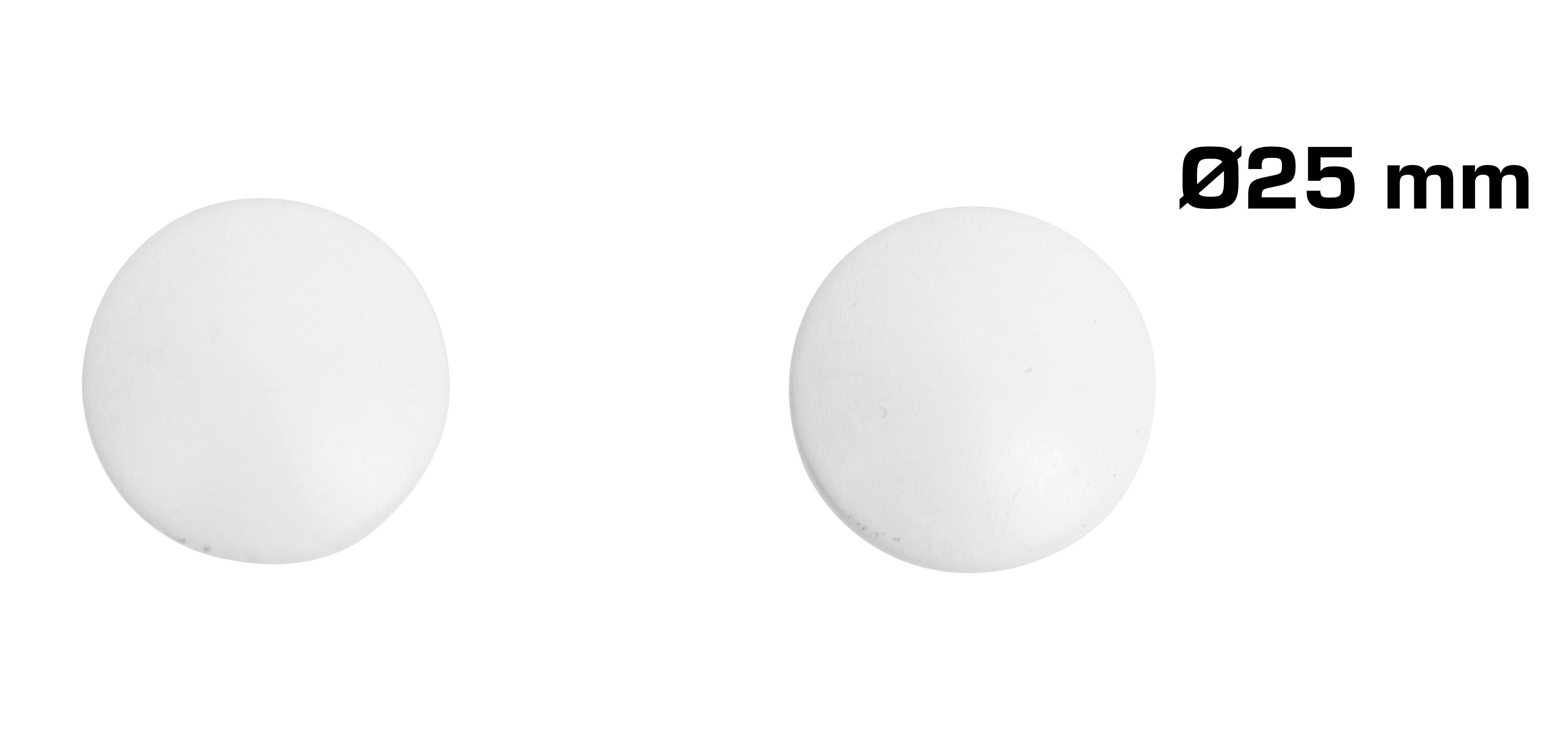 Home>it Wooden Knob Ø25 mm White Oak 2 Pcs - Halterungen Scharniere