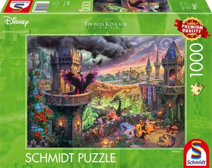 Schmidt Thomas Kinkade Studios: Maleficent Puzzle 1000 Pcs 58029