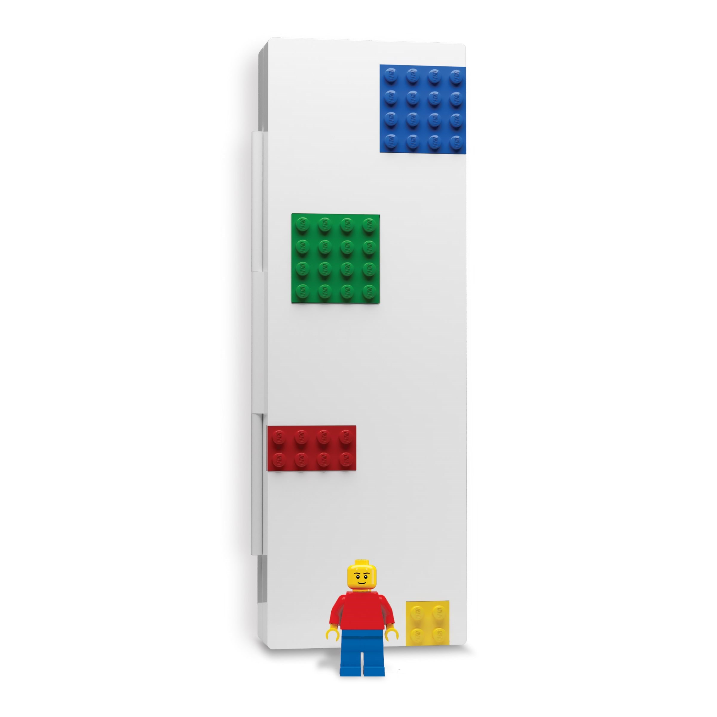 Euromic Lego Pencil Box Size 21.6 x 7.6 x 3.1 cm With 4 - Schul Zubehoer 4003084-52884
