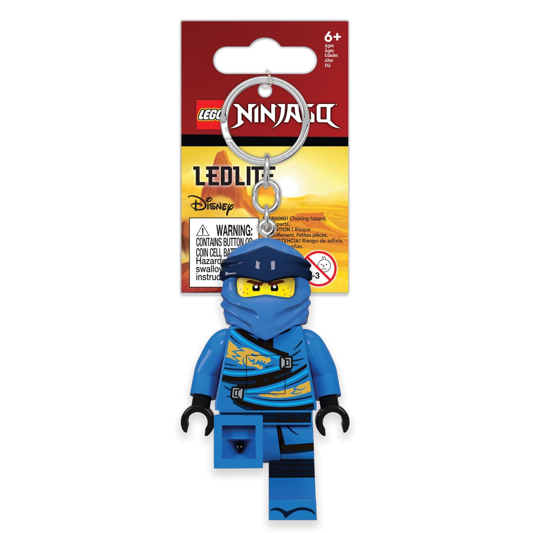Euromic Lego Ninjago Legacy Jay Key Light: Key Chain With - Schul Zubehoer 4004036-lgl-ke148h