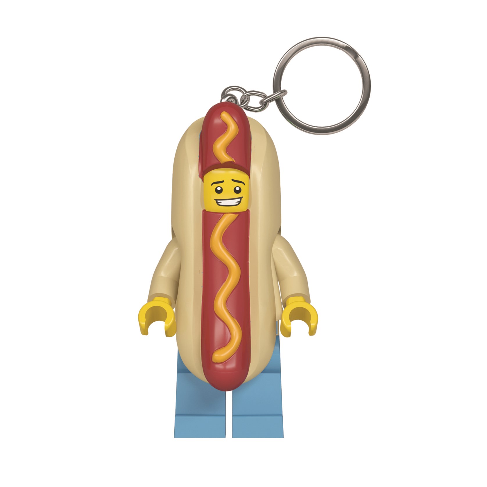 Lego Classic Hot Dog Man Key Chain With Led - Schul Zubehoer 4006036-lgl-ke119h