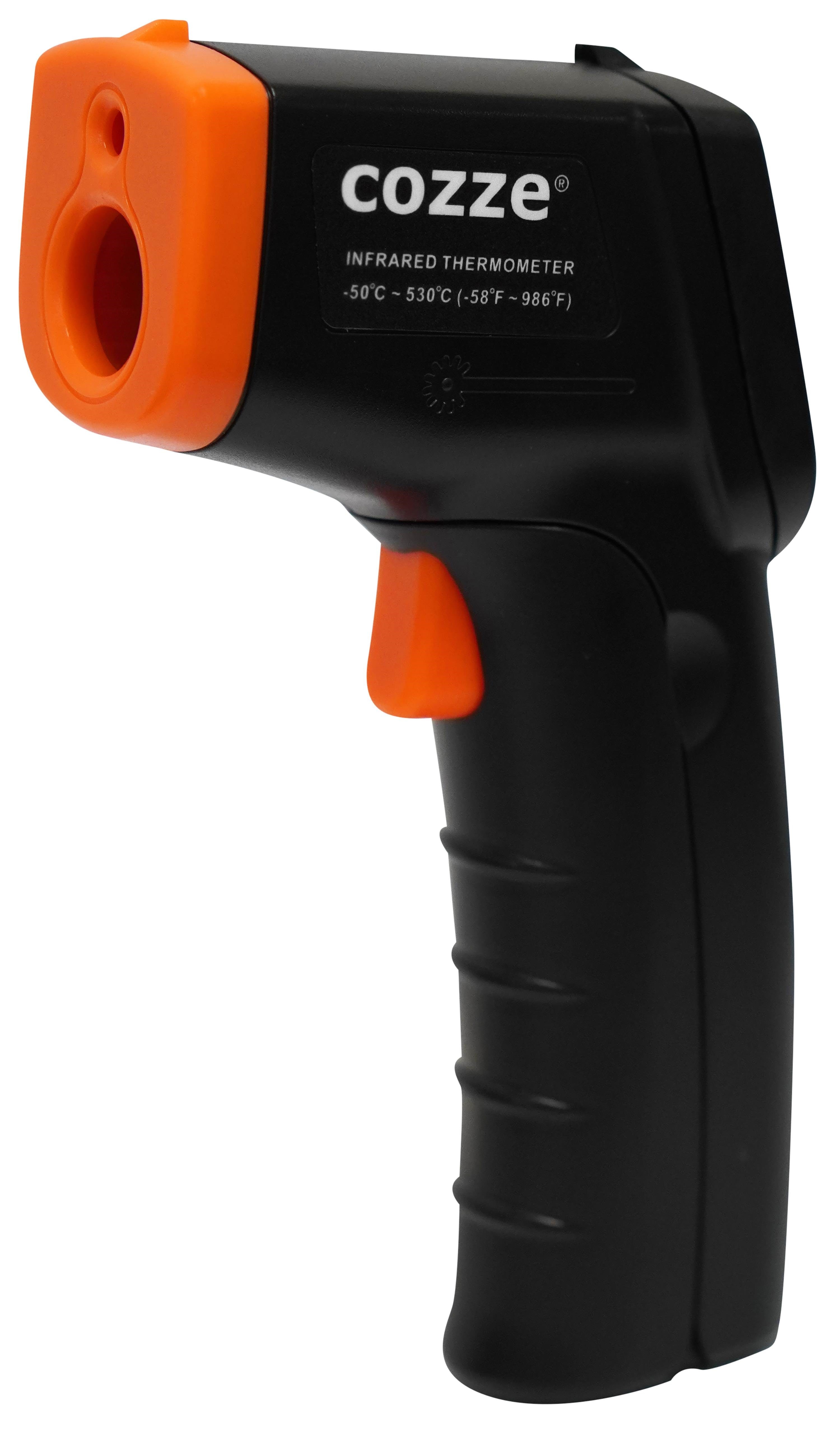 Cozze Infrared Thermometer With Pistol Grip 530°C - Grill Und Zubehoer