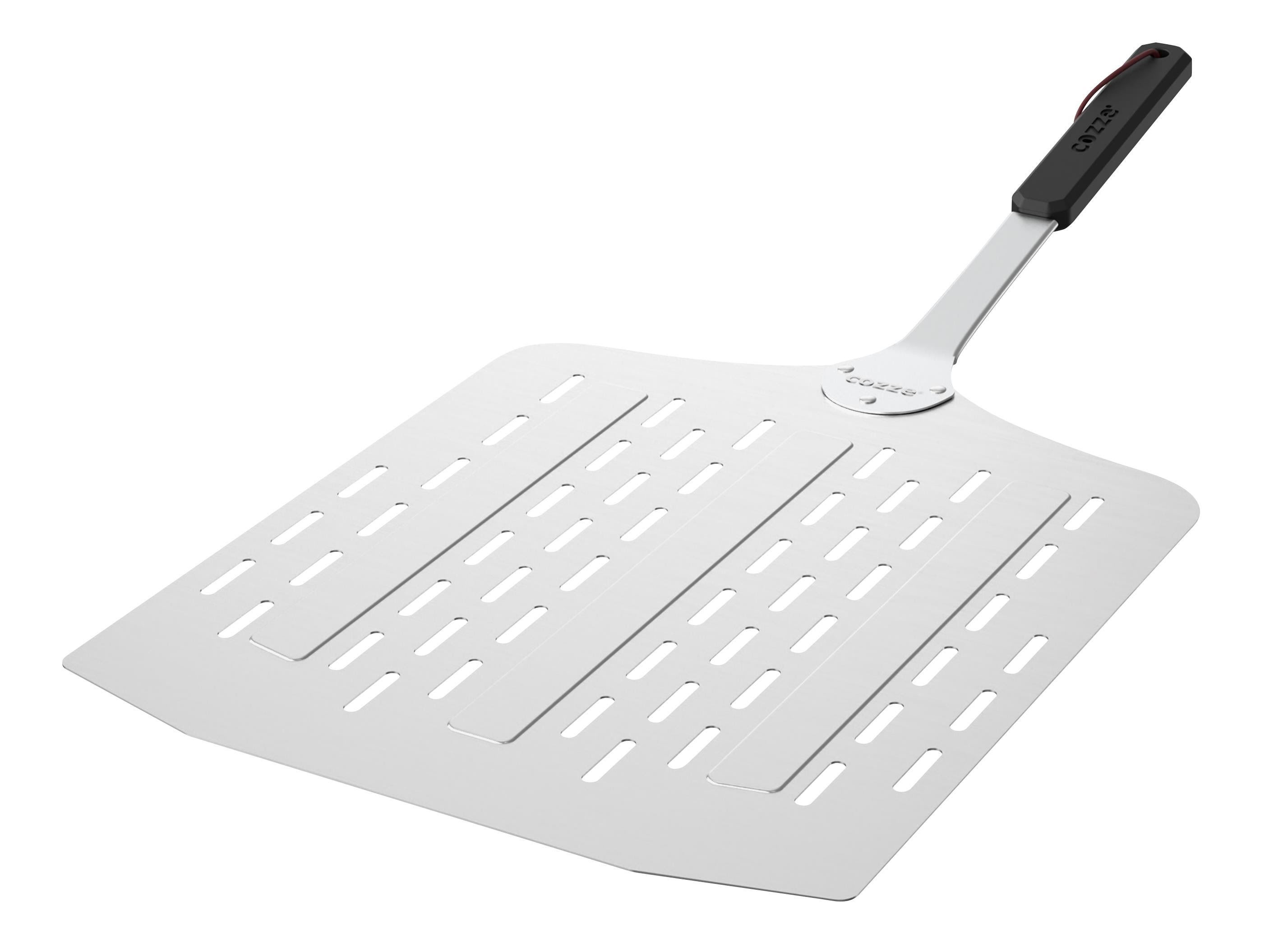 Cozze Leichter Pizzaspachtel Mit Löchern 75 x 40 x 35 cm Aluminium - Grill Und Zubehoer