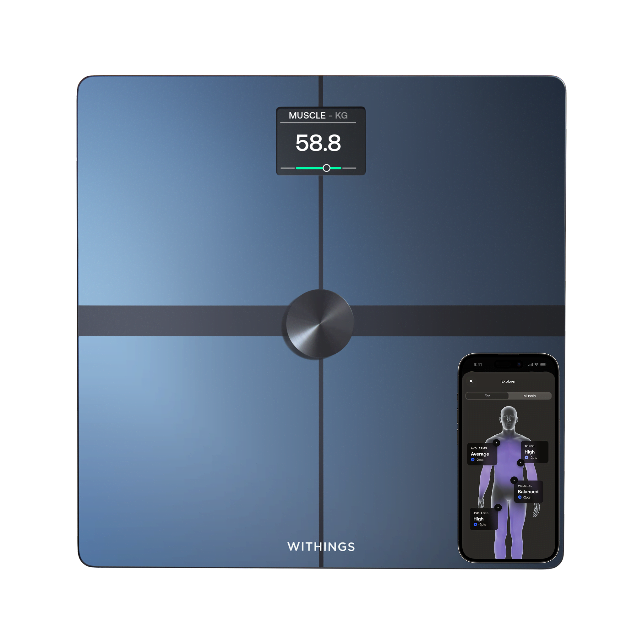 Withings Analysewaage Body Smart - Black - Personenwaagen