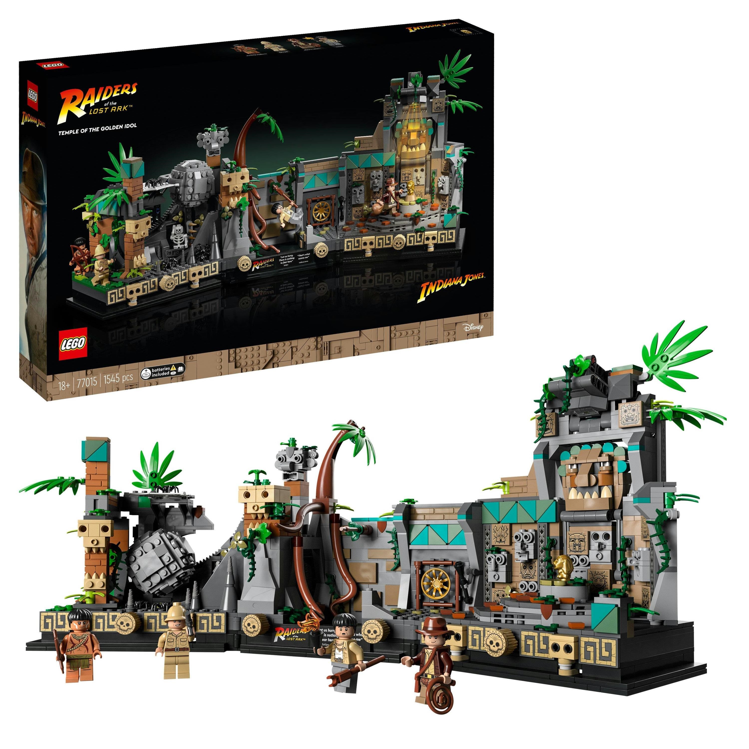 Lego Indiana Jones 77015 Tempel Des Goldenen Götzen