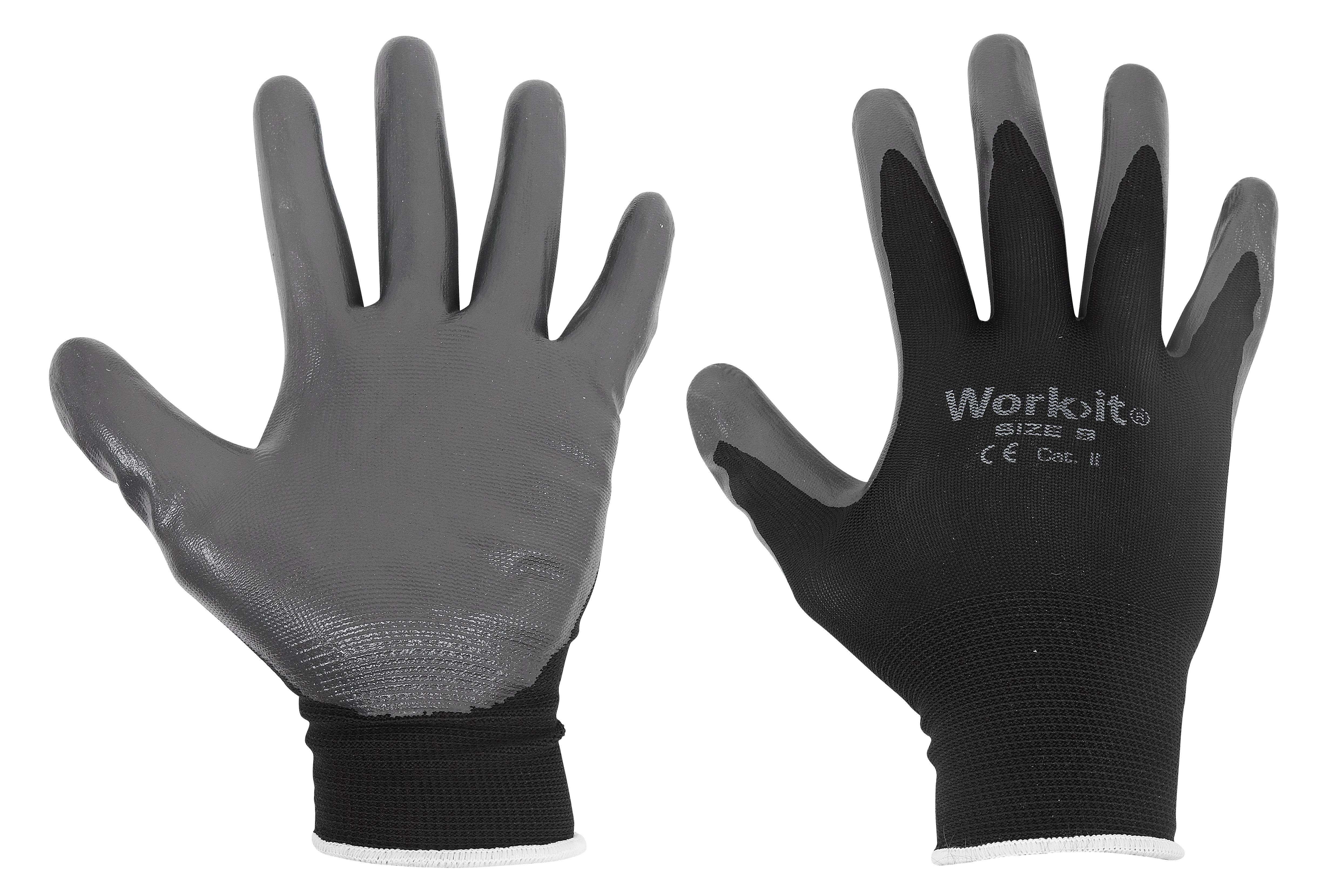 Work>it Flex Work Gloves Size 9" 5-pack - Sicherheitsausruestung Arbeitskleidung 38289