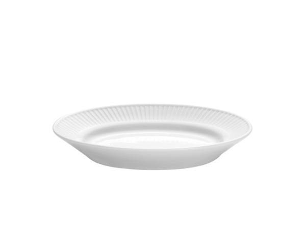 Pillivuyt Saucer/dish no. 6 Plissé 17 x 11.5 cm White - Kuechenzubehoer