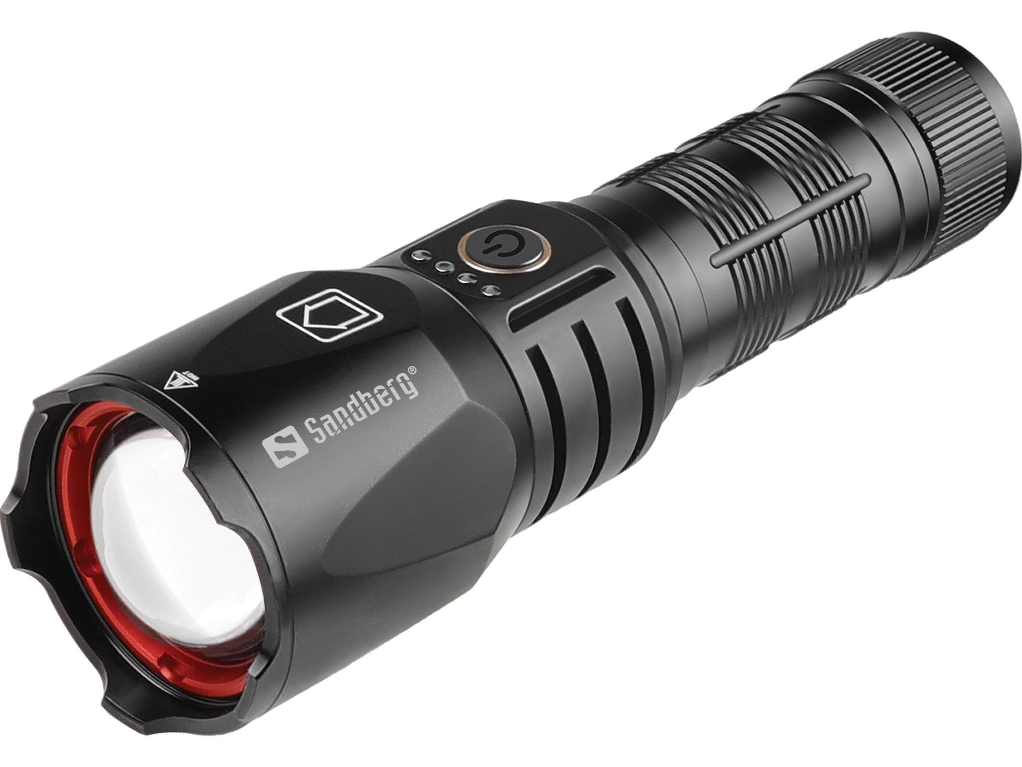 Sandberg Survivor Torch Powerbank 5000 Mah - 5000 Mah - Powerbank Akku