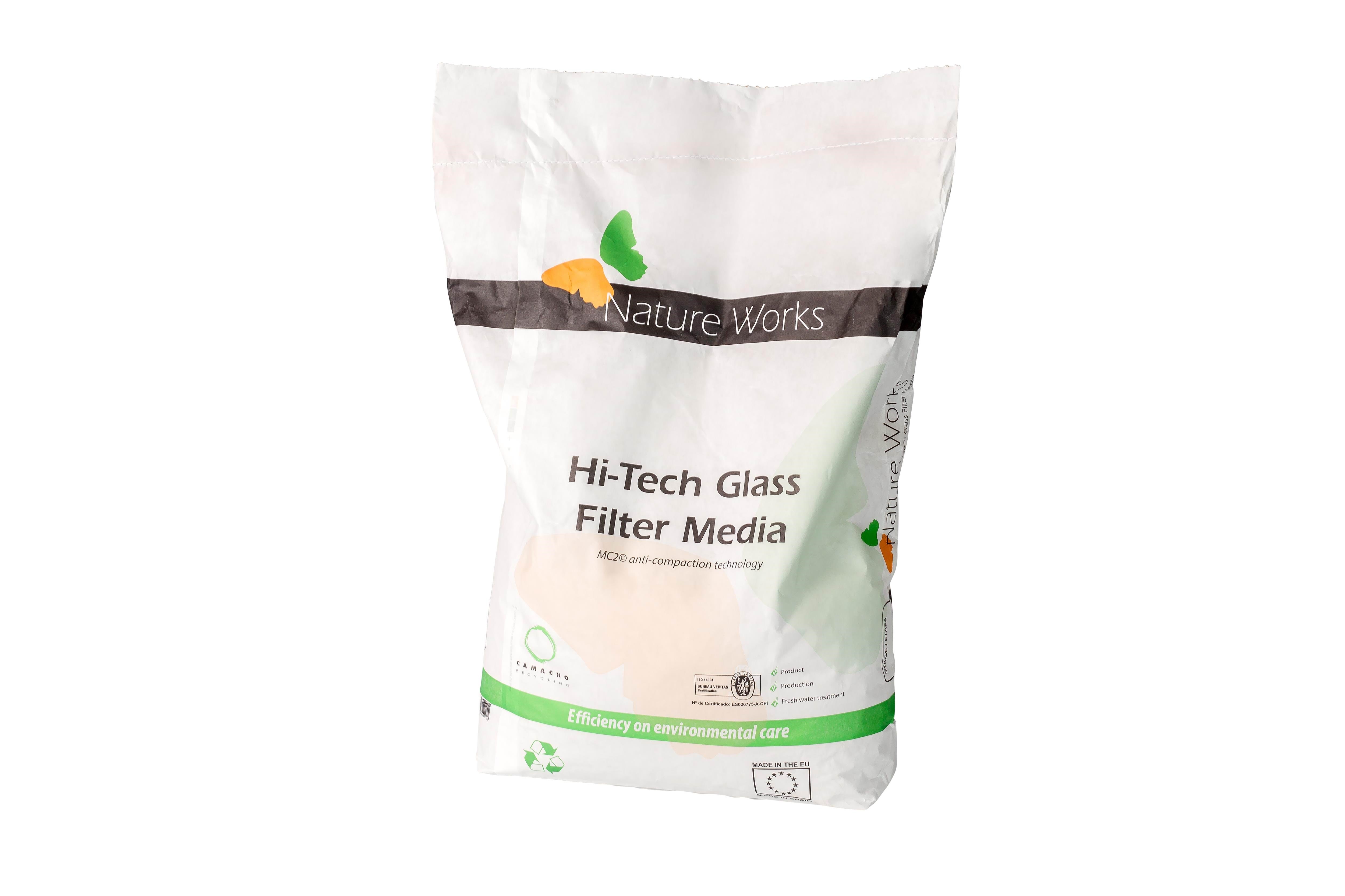 Nature Works Hi-tech Filter Glass 20 kg - Pools