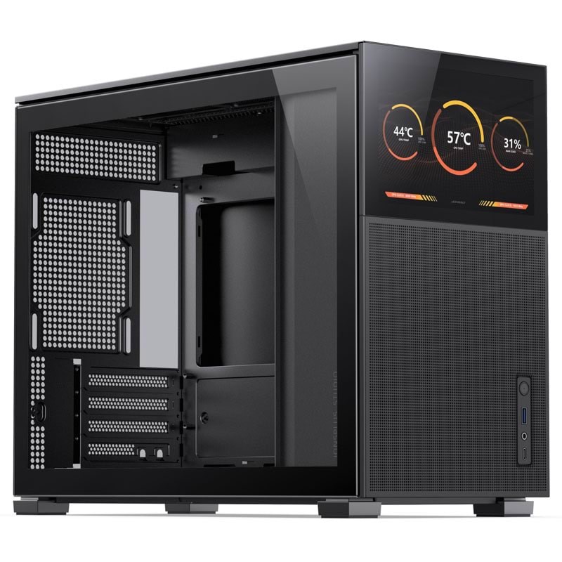 Jonsbo D31 Mesh Screen - Black - Gehäuse - Minitower - Schwarz - Gehaeuse