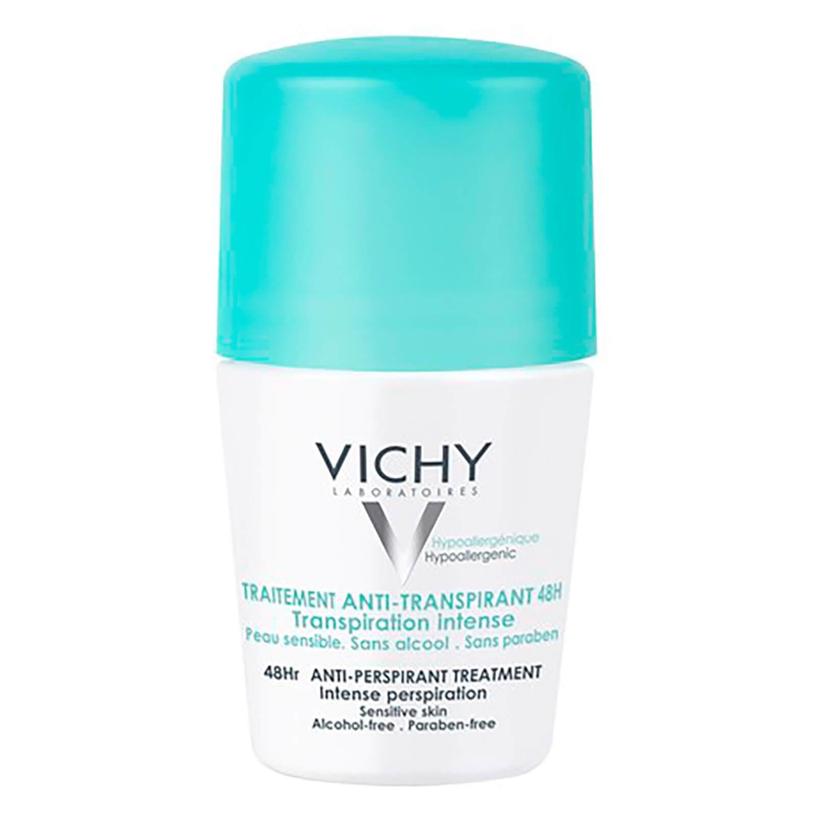 Vichy Intensive Antiperspirant Deo Roll-on 48 Hours 50 ml - Parfuem Und Duefte 3337871320300