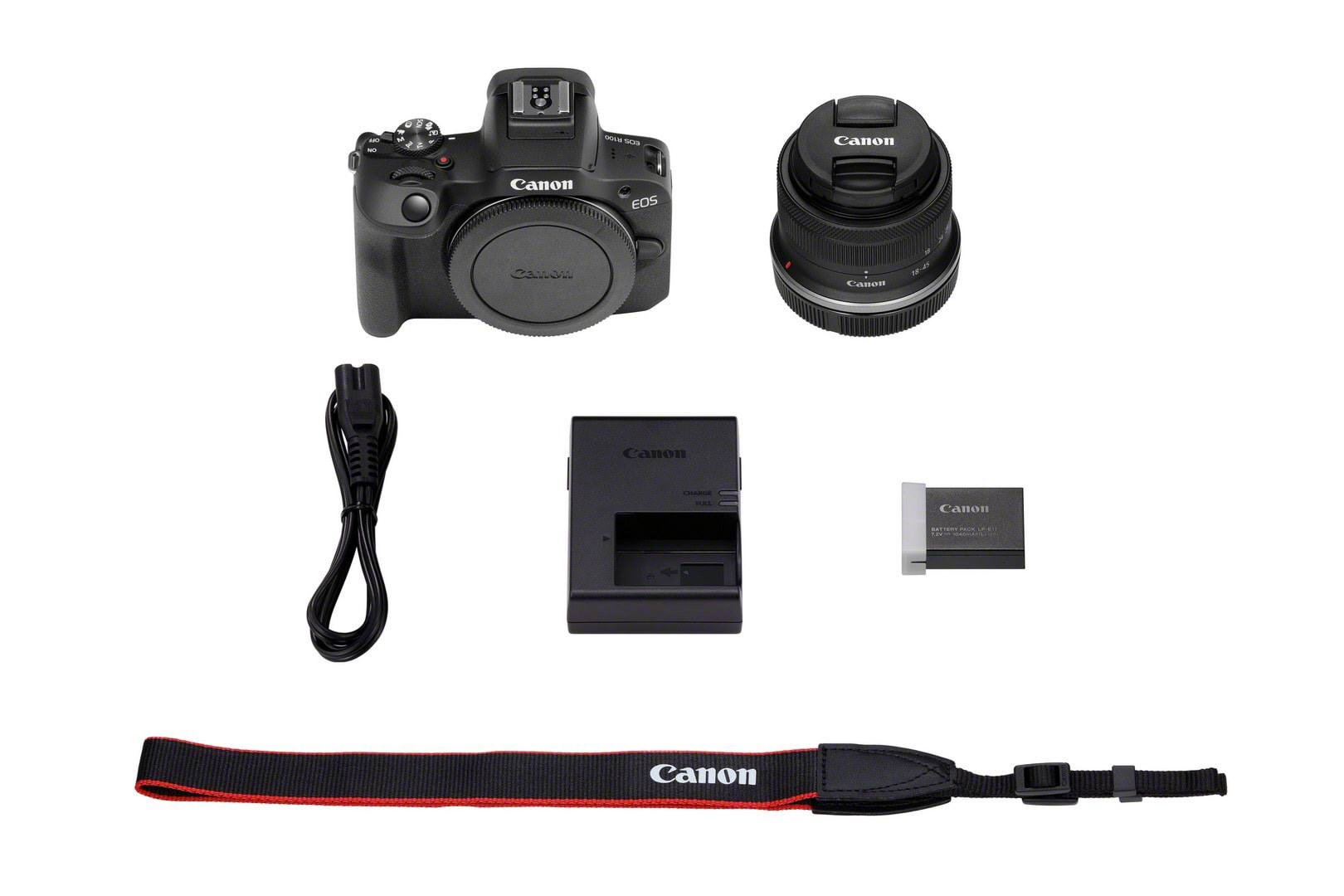 Canon Eos R100 + Rf-s 18-45mm IS Stm - Digital Kameras Black 6052c013