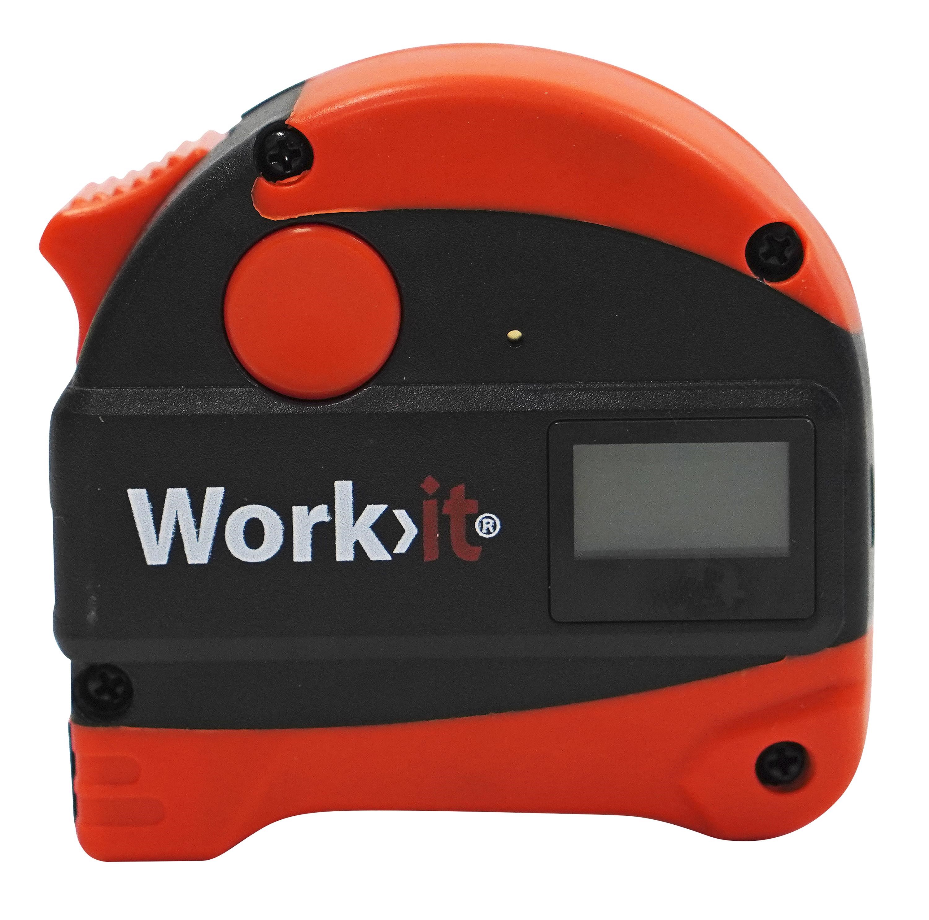 Work>it Tape Measure With Laser 40 Meter - Messwerkzeug 40563
