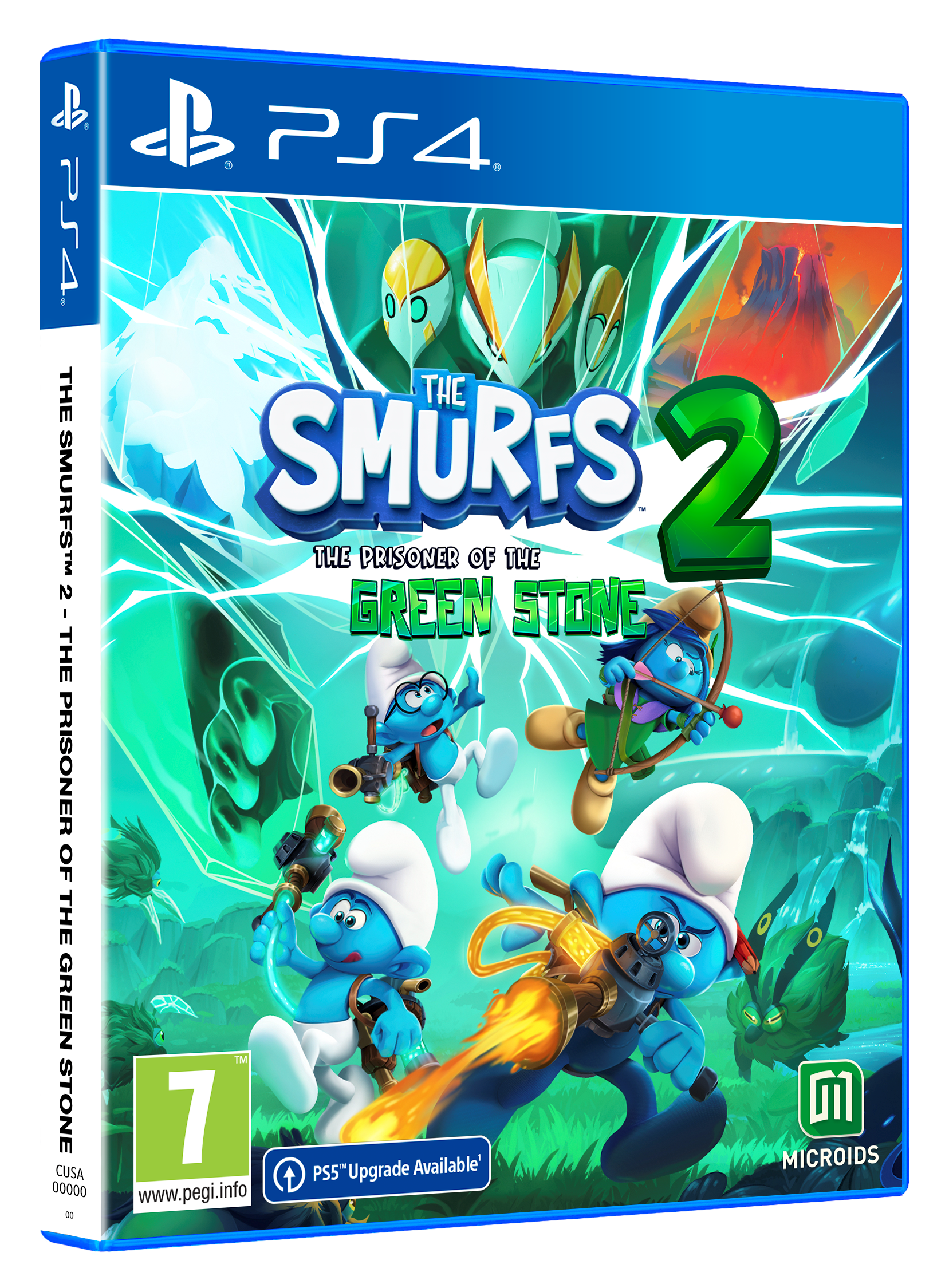 The Smurfs 2: The Prisoner of The Green Stone - Sony Playstation 4 - Plattform - Pegi 3 - Spiele