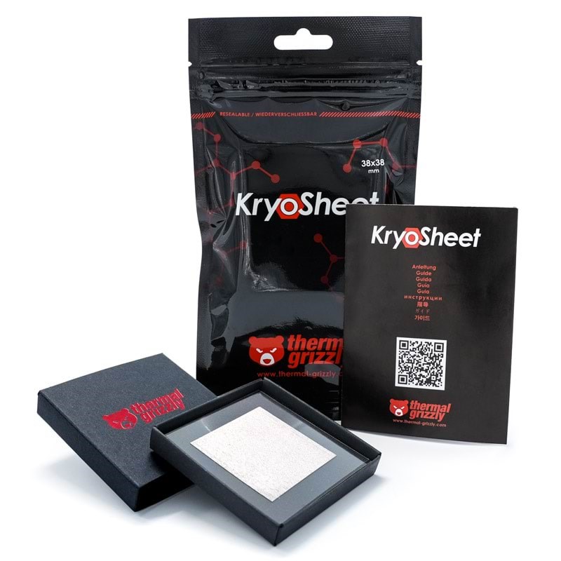 Thermal Grizzly Kryosheet Thermal Pad - 38 x 38 mm - Thermoplatte - Cpu Kuehler Tg-ks-38-38