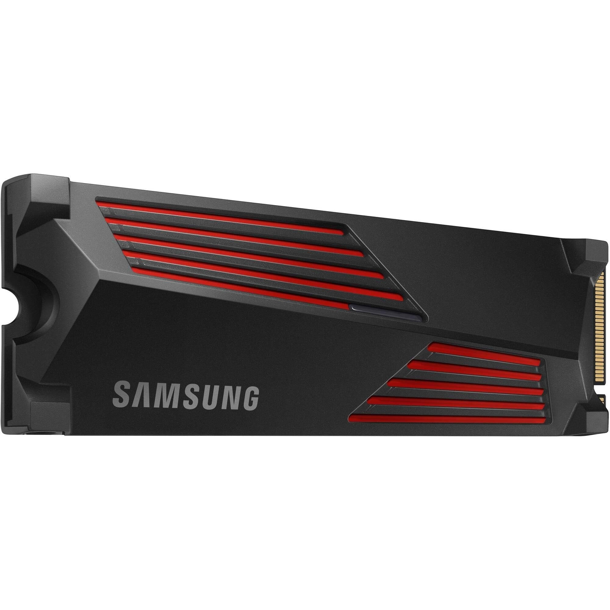 Samsung 990 Pro Ssd - 2tb - Mit Kühlkörper - M.2 2280 - Pcie 4.0 Schwarz Mz-v9p2t0cw / GW