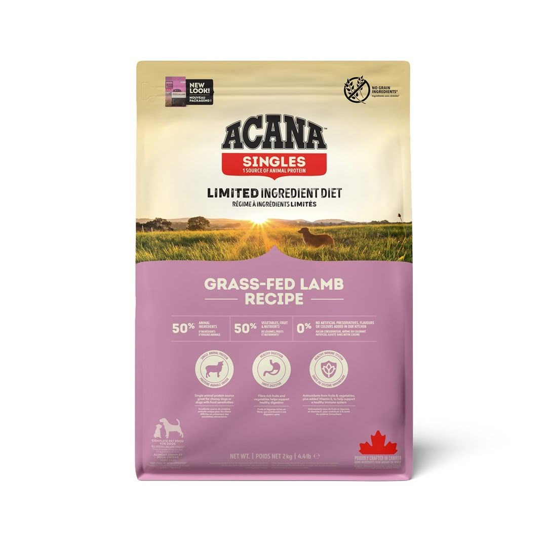 Acana Grass-fed Lamb Dry Dog Food 2kg - Hunde