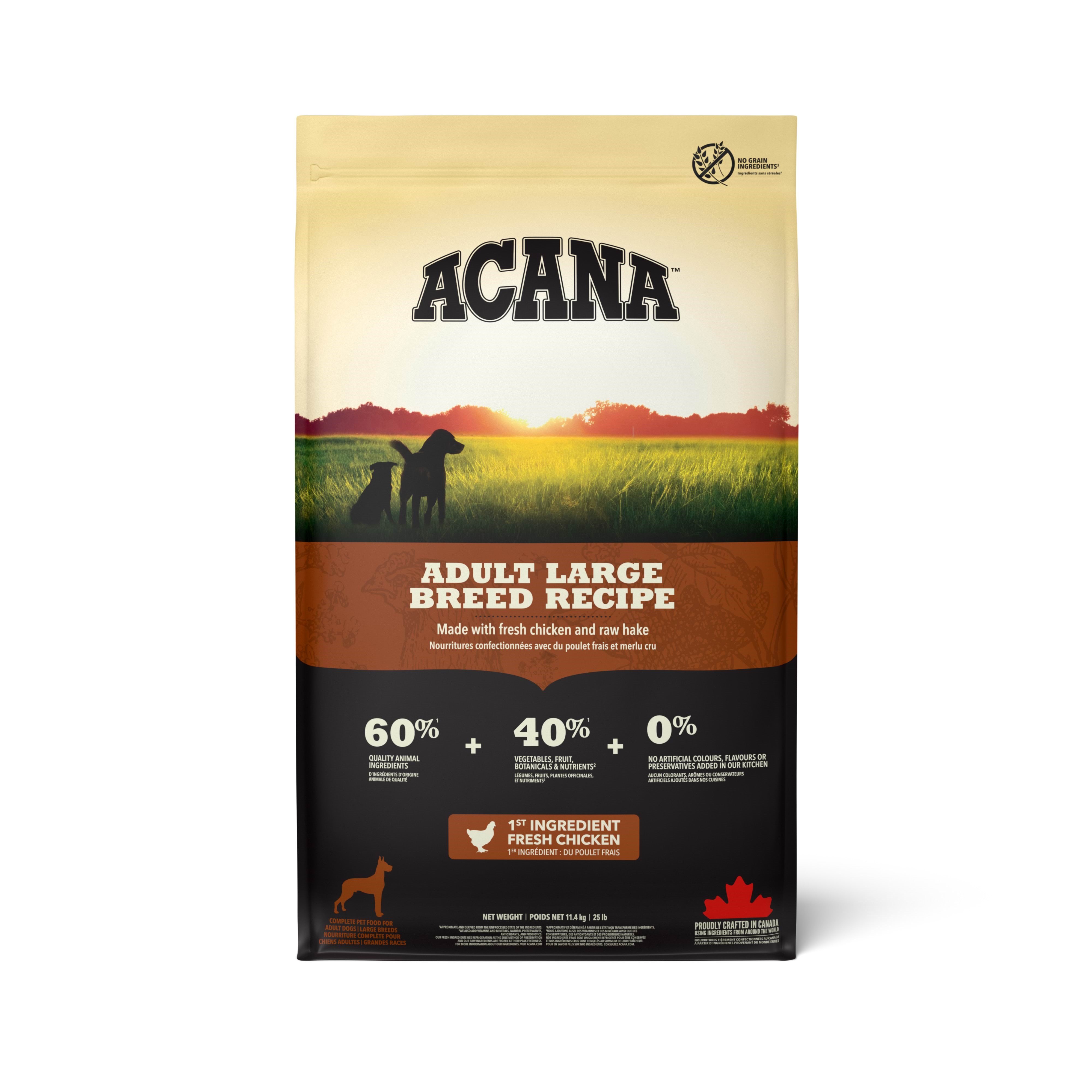 Acana Adult Large Breed Recipe 11.4kg - Hunde Aca017e