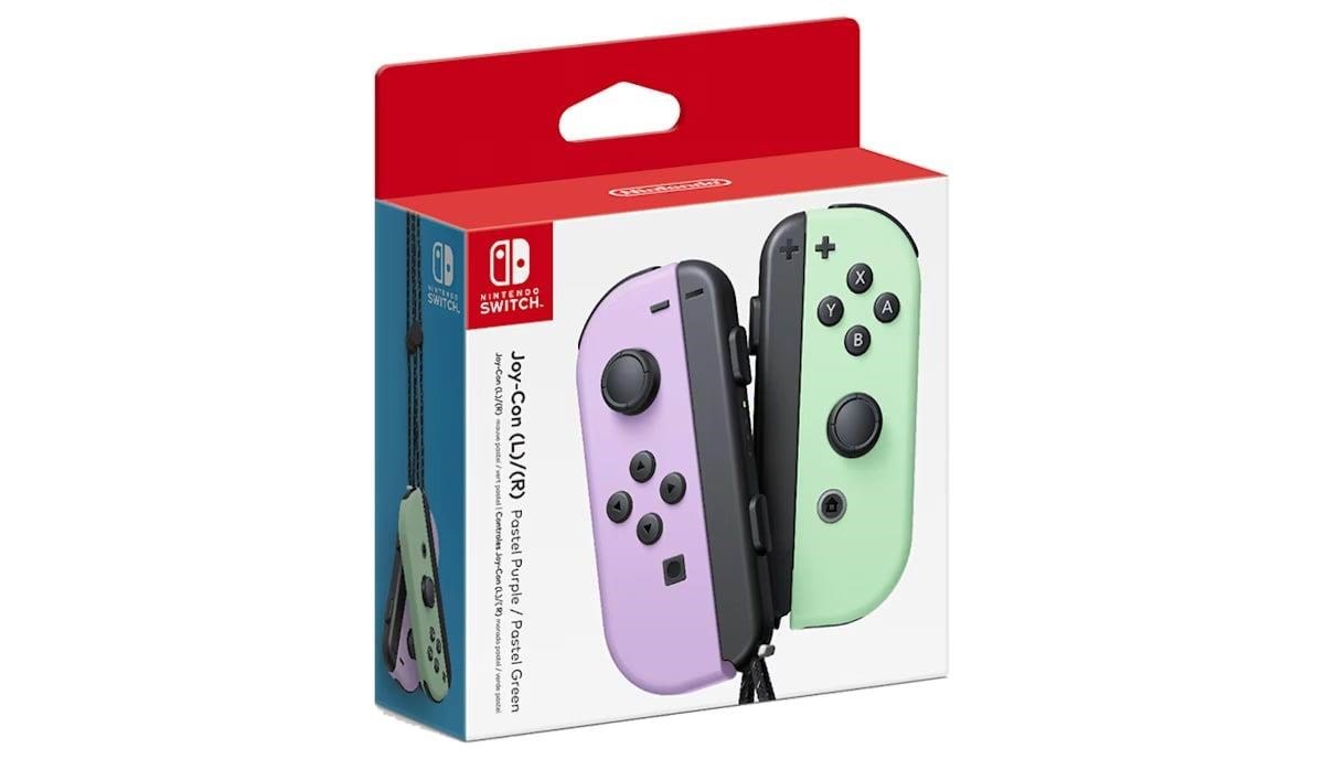 Nintendo Joy-con Pair Pastel Purple/pastel Green - Wireless Controller - Nintendo Switch - Gaming Zubehoer 0045496431693
