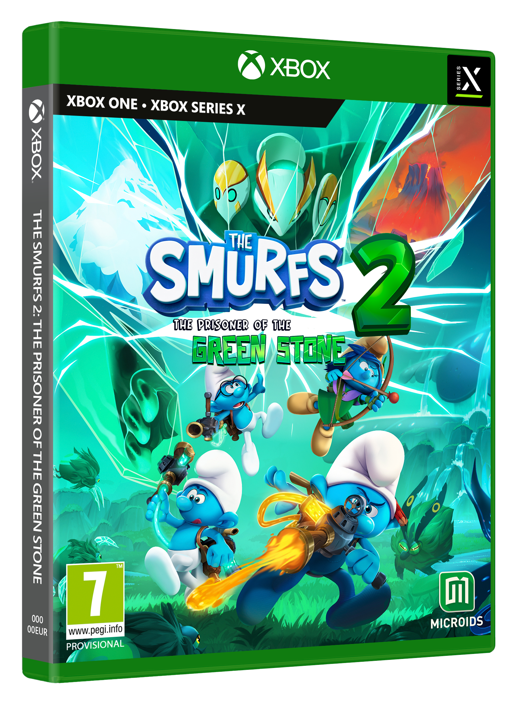 The Smurfs 2: The Prisoner of The Green Stone - Microsoft Xbox One - Plattform - Pegi 7 - Spiele 3701529507137