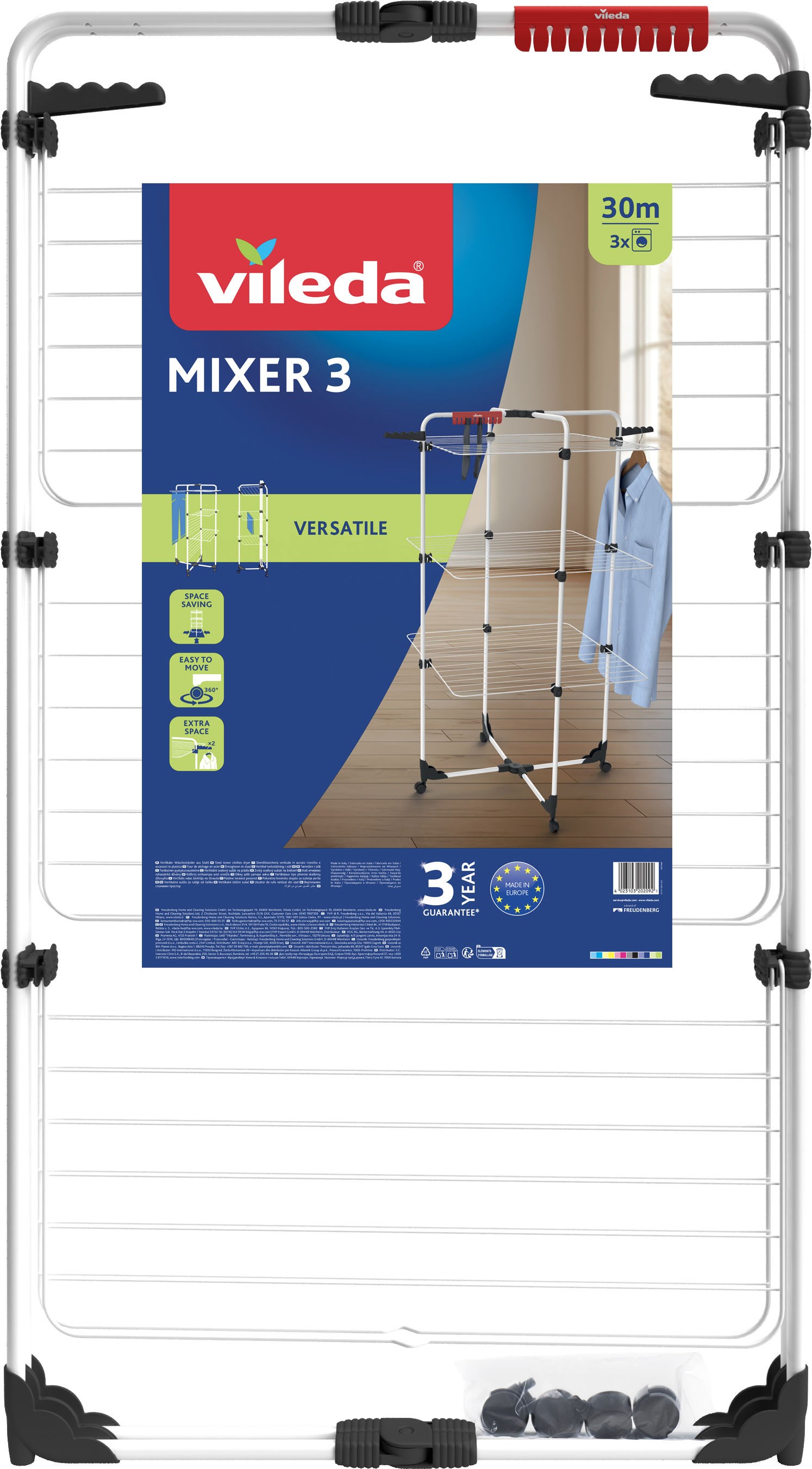 Vileda Mixer 3 Laundry Dryer - Waeschestaender
