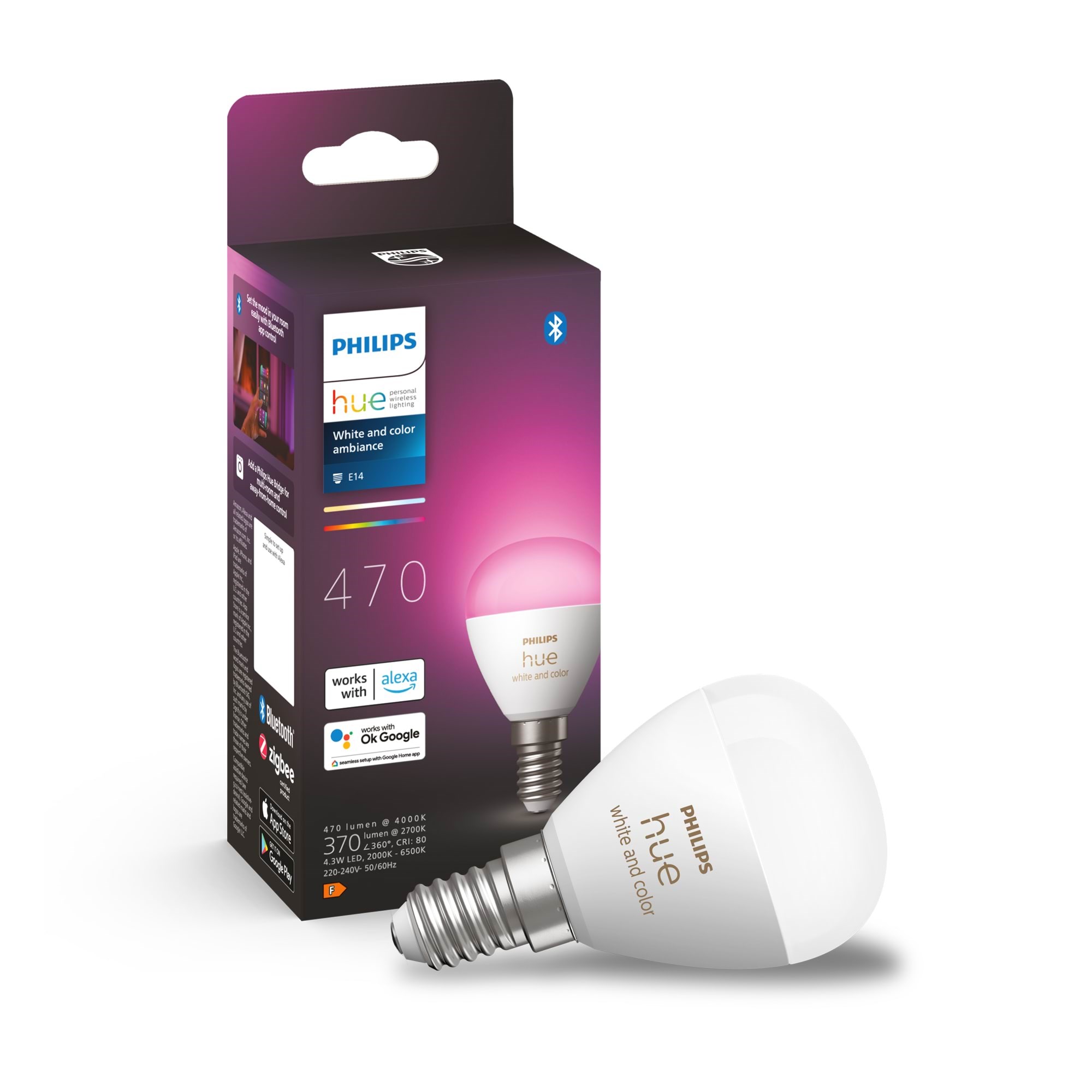 Philips Hue Wca 4.3W Luster E14 1-pack - Smart Home
