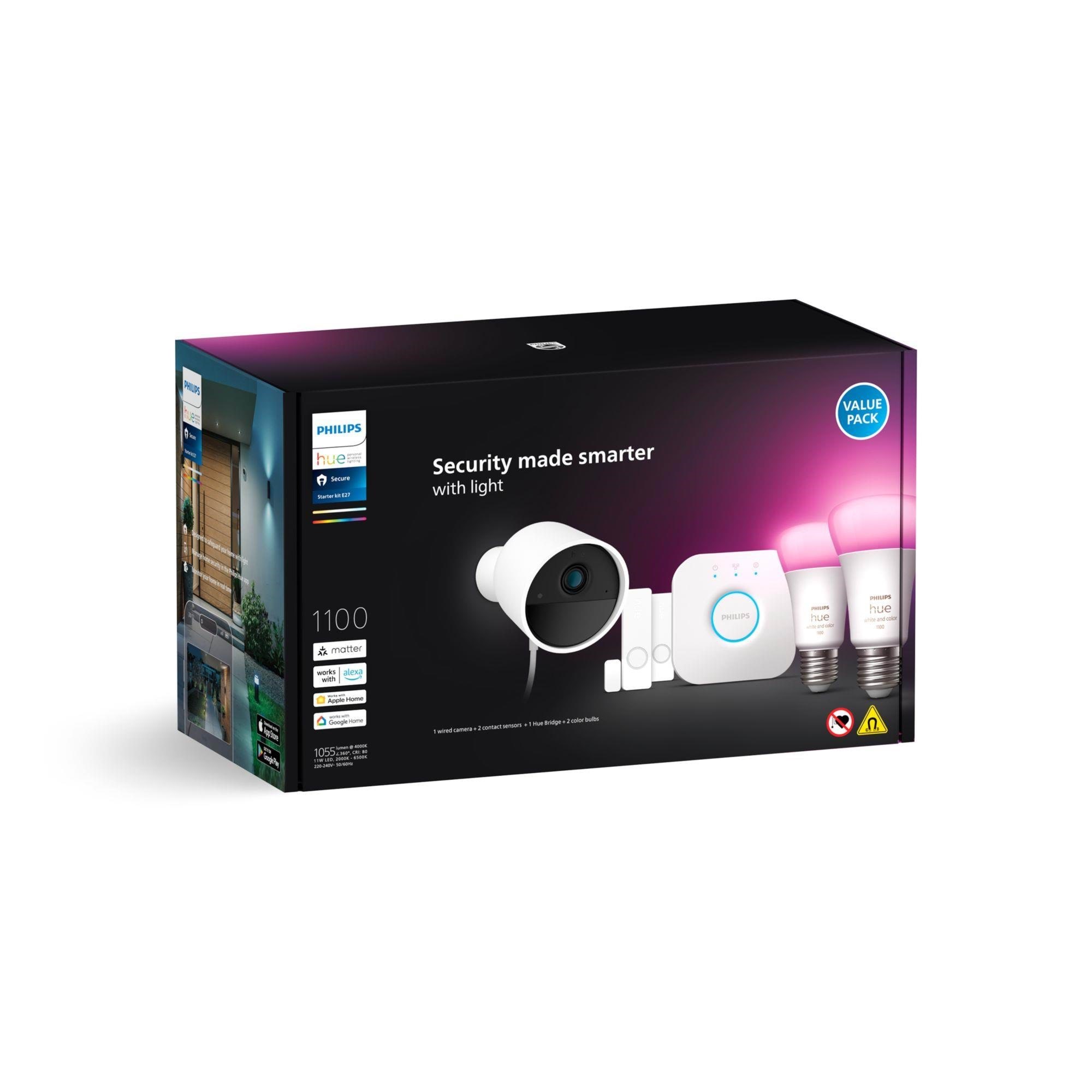 Philips Hue Secure Camera Wca E27 Set EU - Smart Home 929003562707