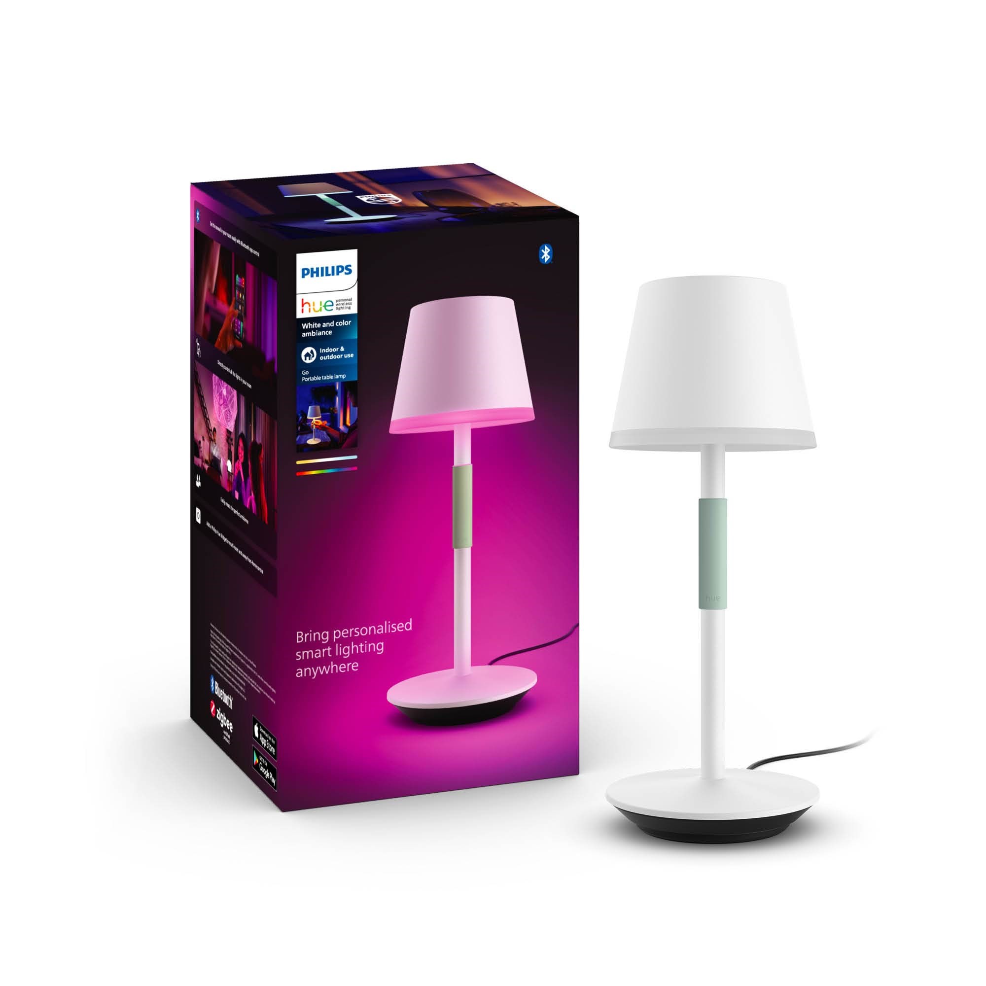 Philips Hue Go Portable Table Lamp White - Smart Home 929003128401