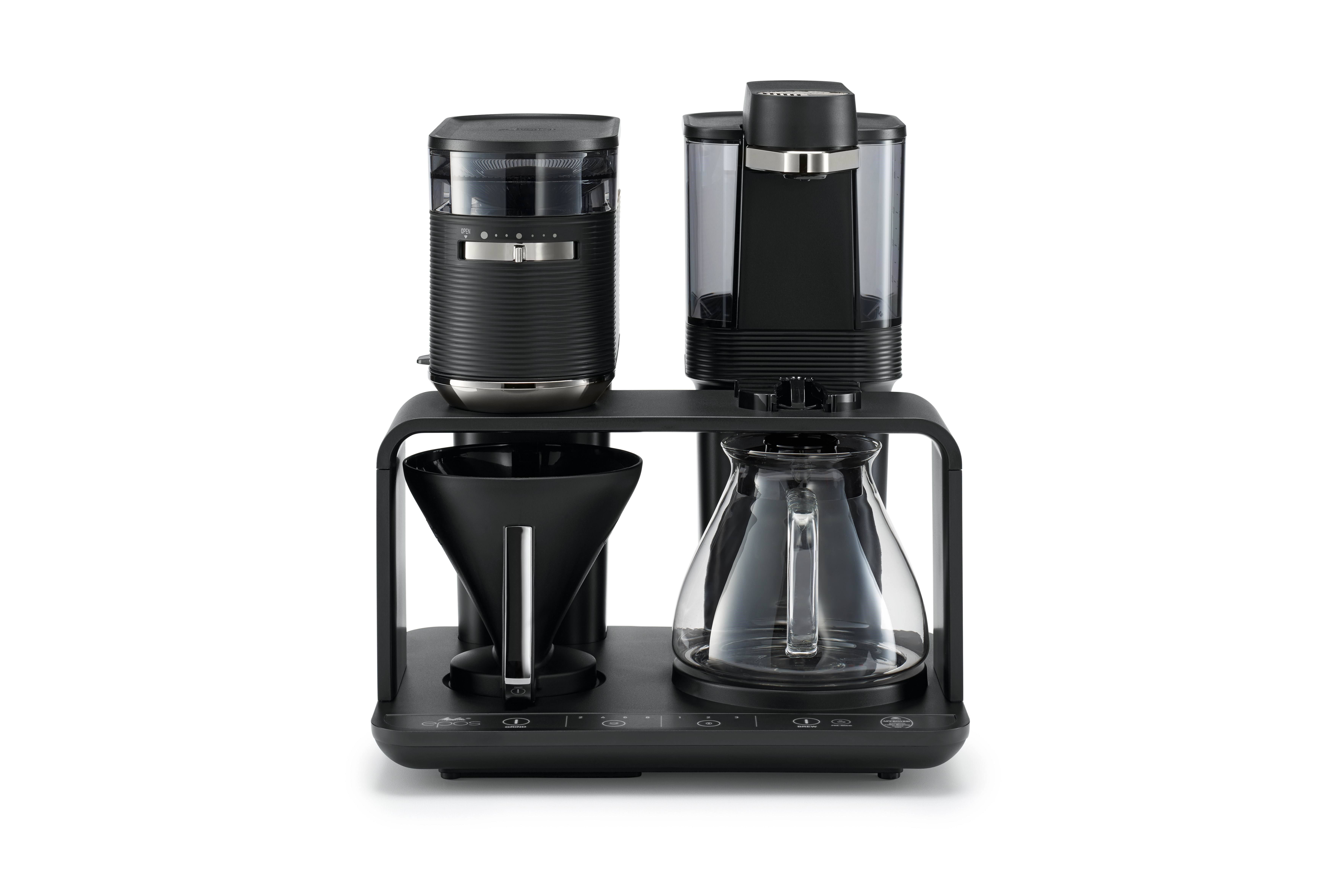 Melitta Epos Black/chrome - Kaffeezubereitung Schwarz 6766091