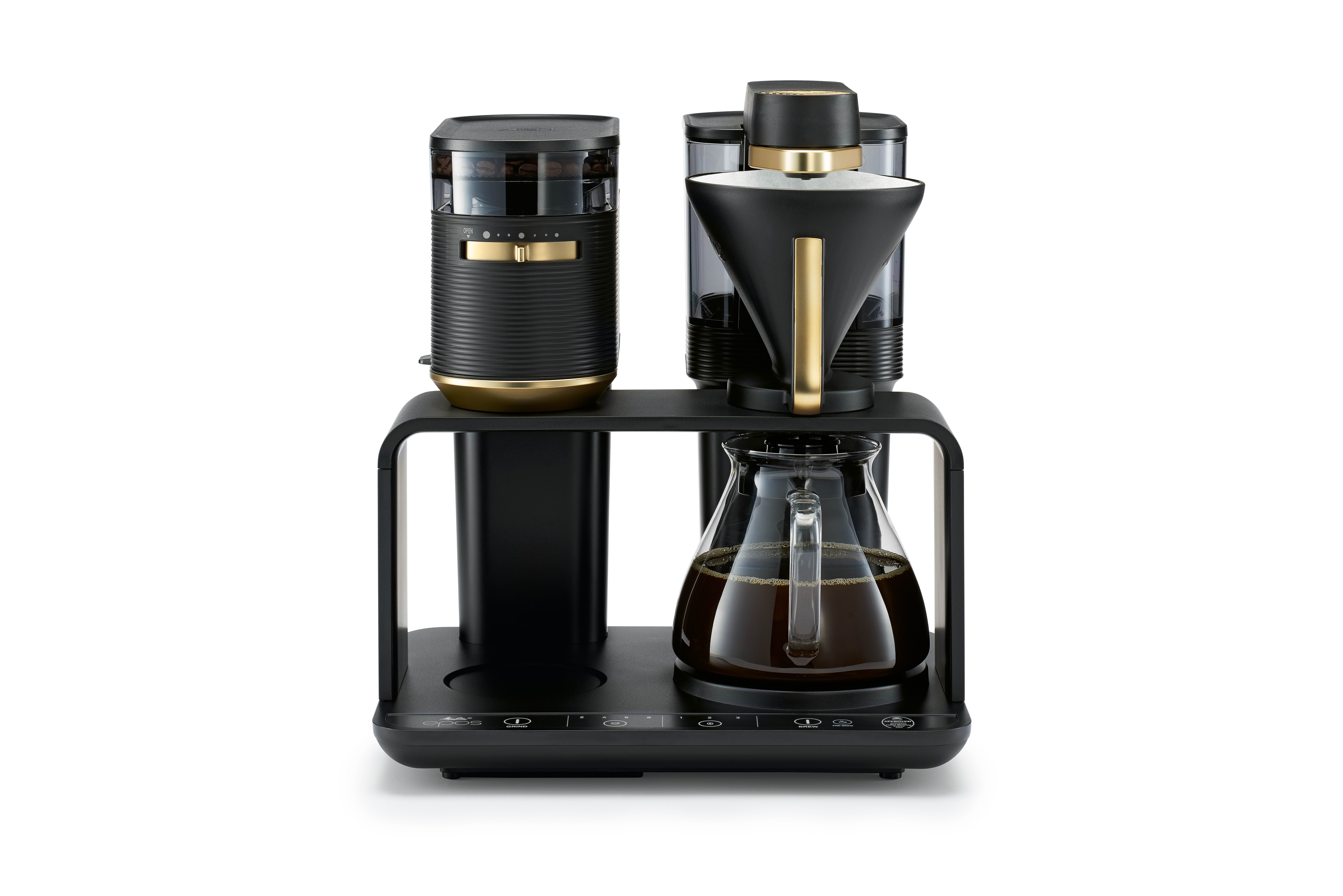 Melitta Epos Black/gold - Kaffeezubereitung