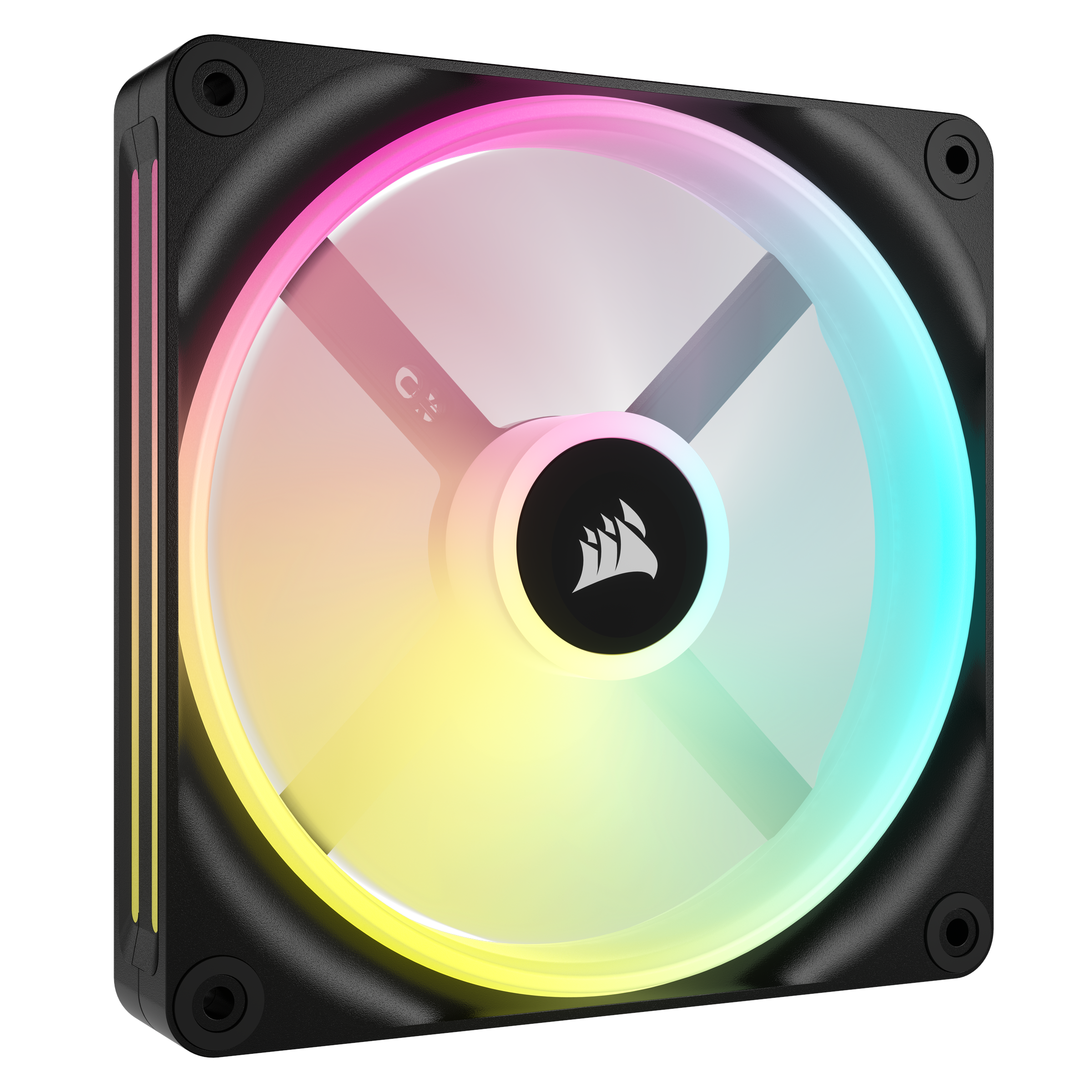 Corsair Icue Link Qx140 Rgb Expansion Fan - Black - Gehäuselüfter - 140mm - Schwarz Mit Rgb Led - 37 Dba - Gehaeuseluefter Co-9051003-ww