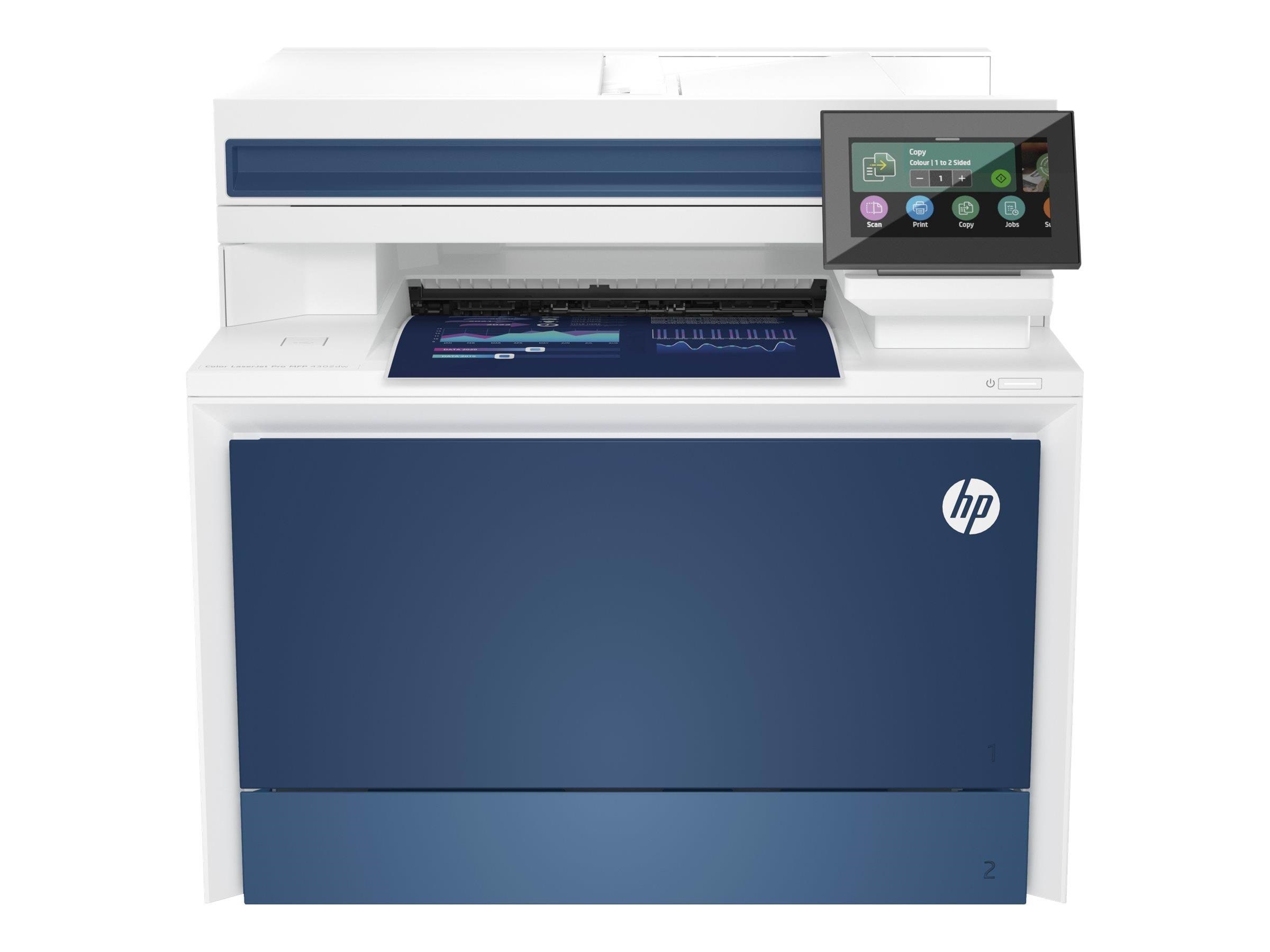HP Color Laserjet Pro Mfp 4302dw - Color Laser - 33 Ppm - 600 Dpi Multifunktion - Farbe - Laser - Drucker- Drucker
