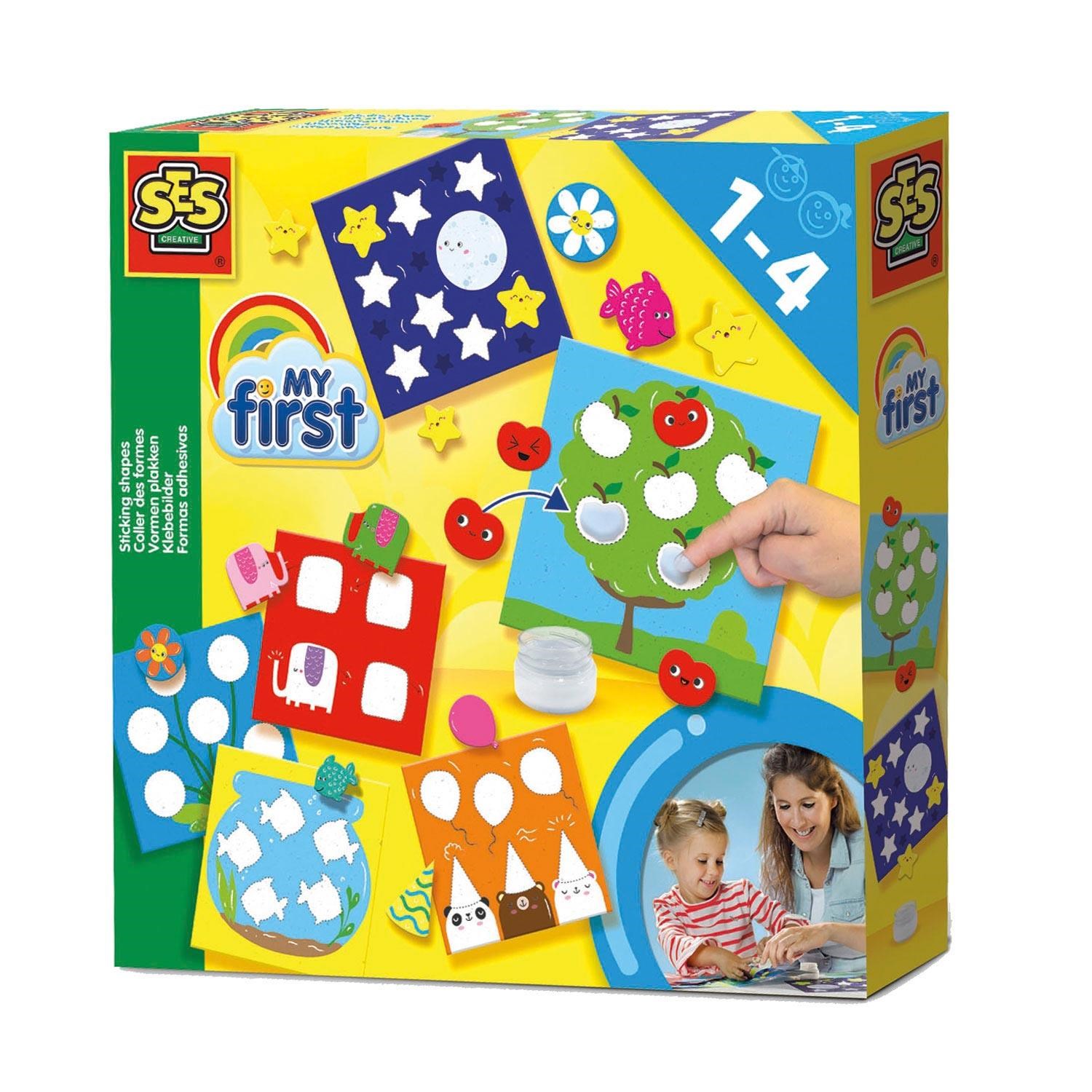 Ses Creative My First - Paste Shapes - Kreativ Spiele 14428