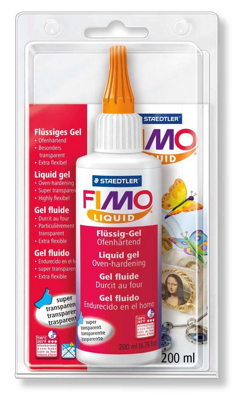 Staedtler Deco Gel Fimo Liquid 200ml Translu - Hobby Zubehoer 8051-00 BK