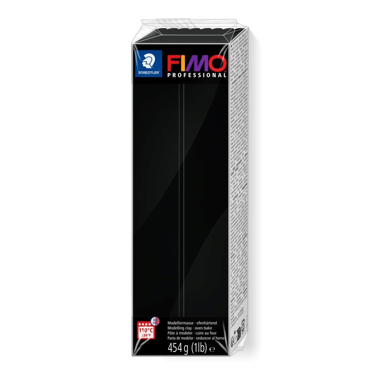 Staedtler Mod. Clay Fimo Prof 454g Black - Hobby Zubehoer