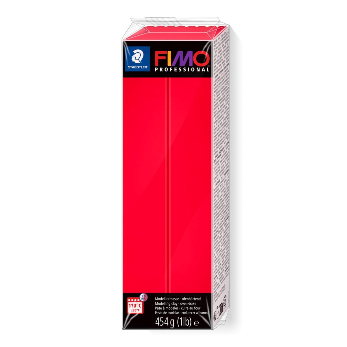Staedtler Mod. Clay Fimo Prof 454g Red - Hobby Zubehoer